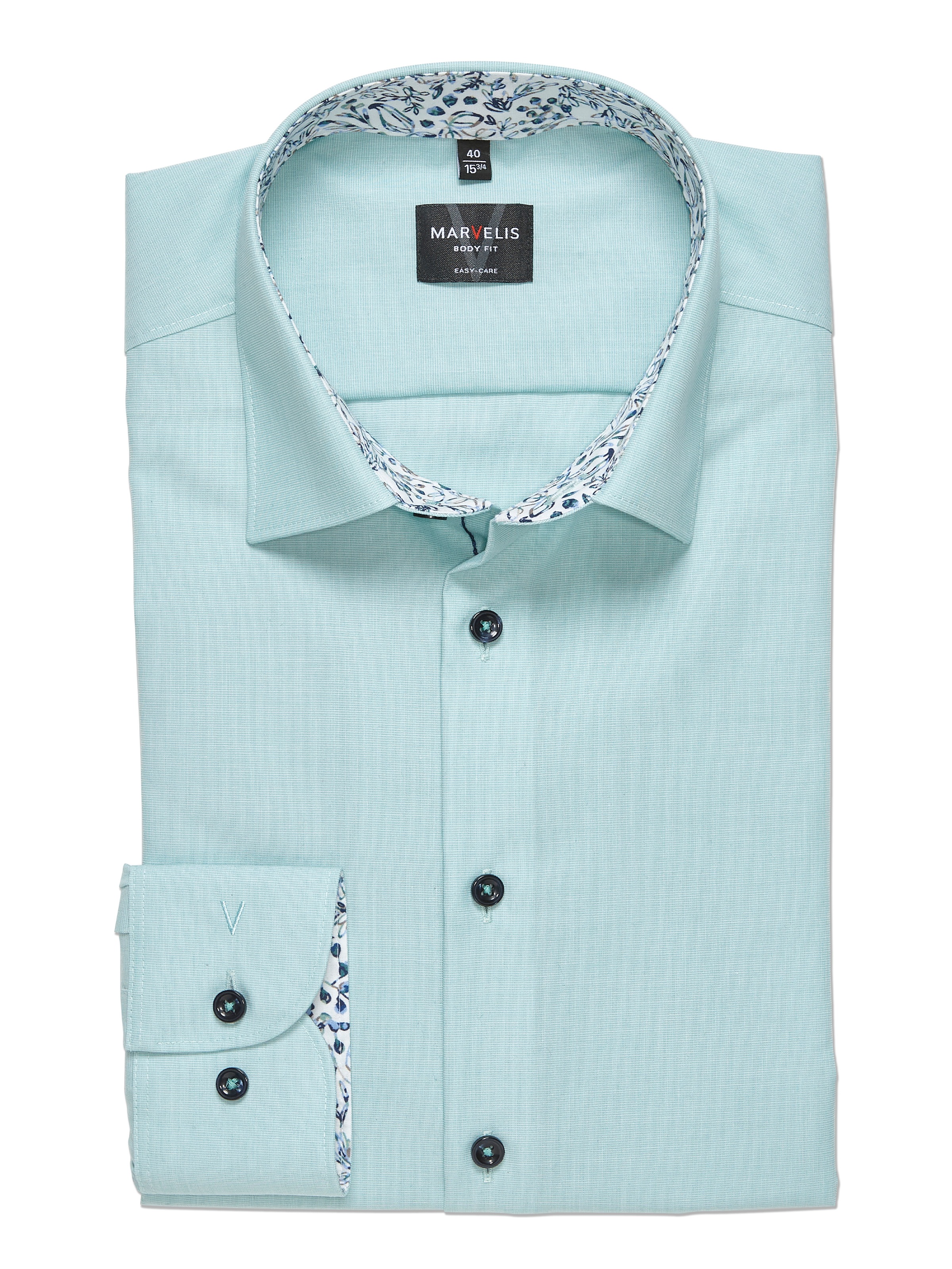 MARVELIS Langarmhemd Businesshemd, New York Kentkragen, bügelleicht günstig online kaufen