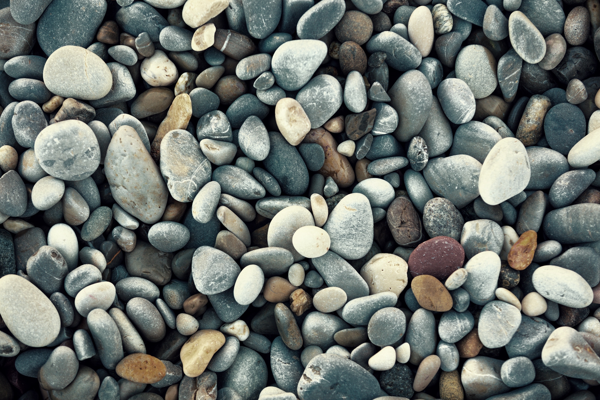 queence Leinwandbild "Stone", Stein, (1 St.), Akustikbild mit sehr guten Schallabsorptions-Eigenschaften