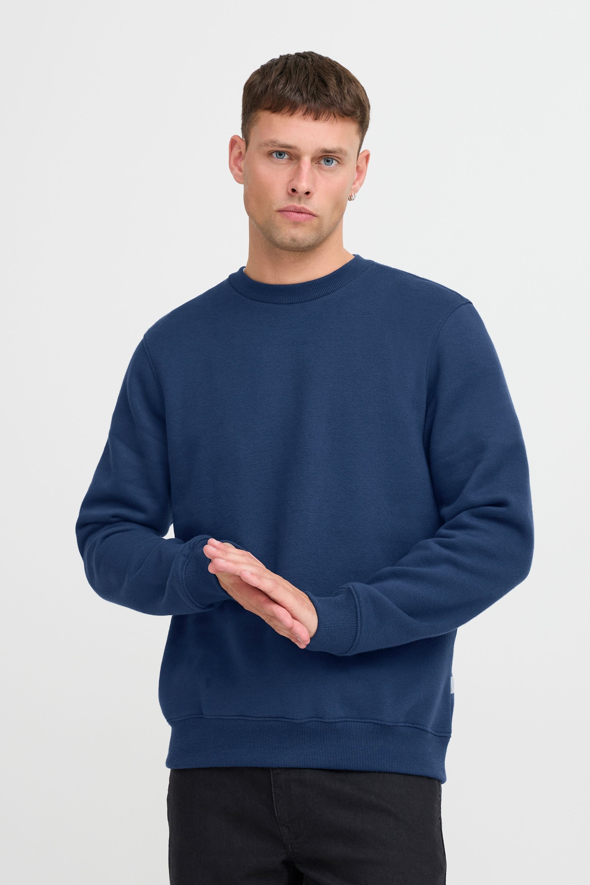 Blend Longpullover "BHSweatshirt", Klassischer Sweatpullover mit Rundhalsau günstig online kaufen