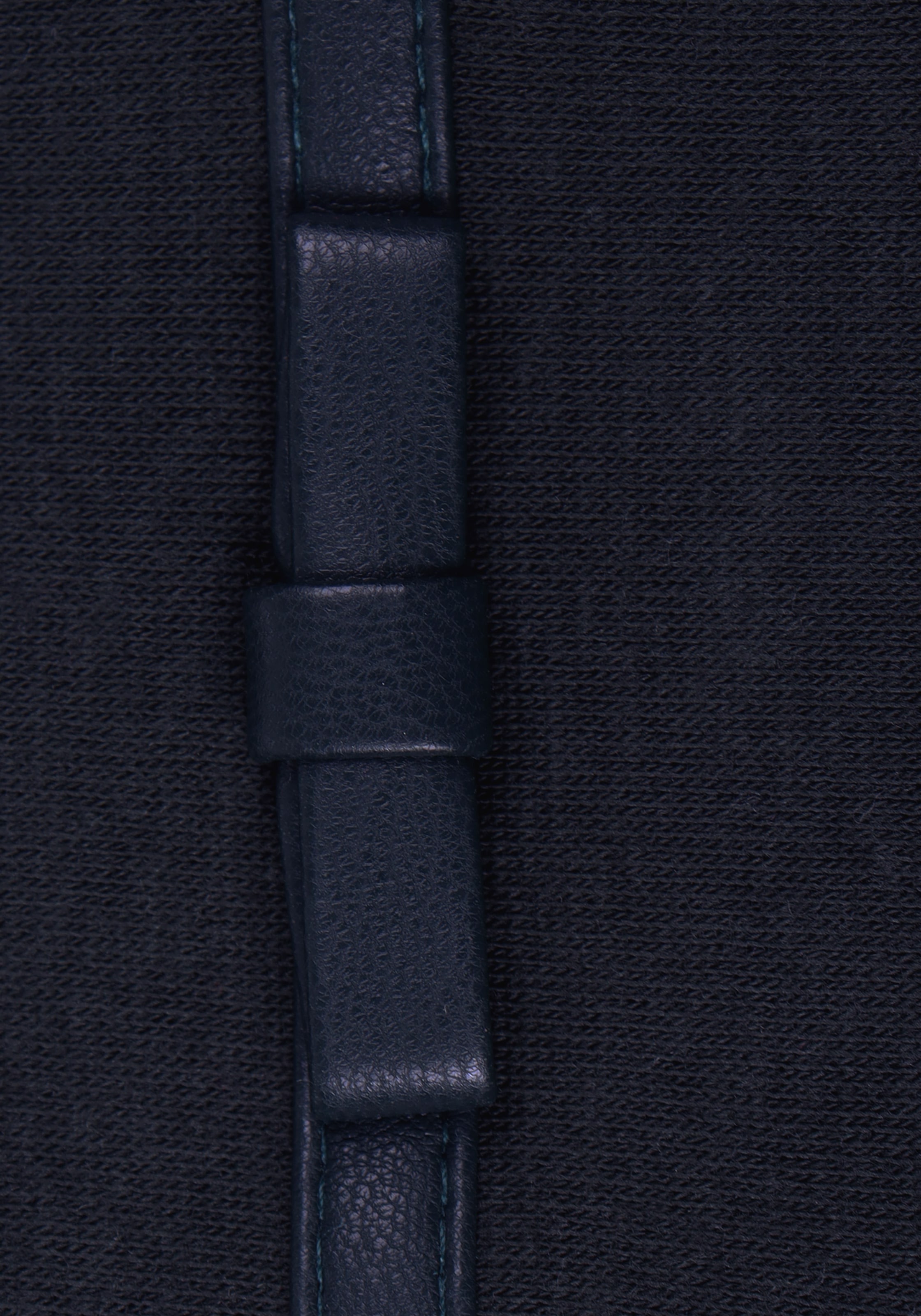 Capelli New York Strickhandschuhe 1 Paar,  mit Zierschleife, Metall-Logo, Feinstrick