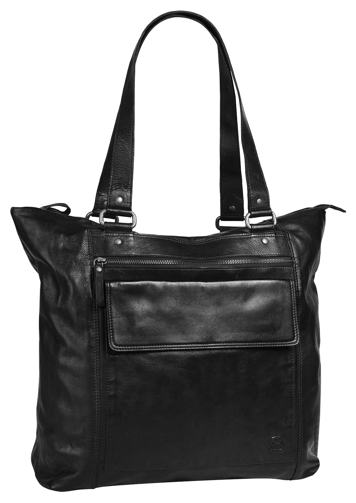 Spikes & Sparrow Shopper echt Leder günstig online kaufen