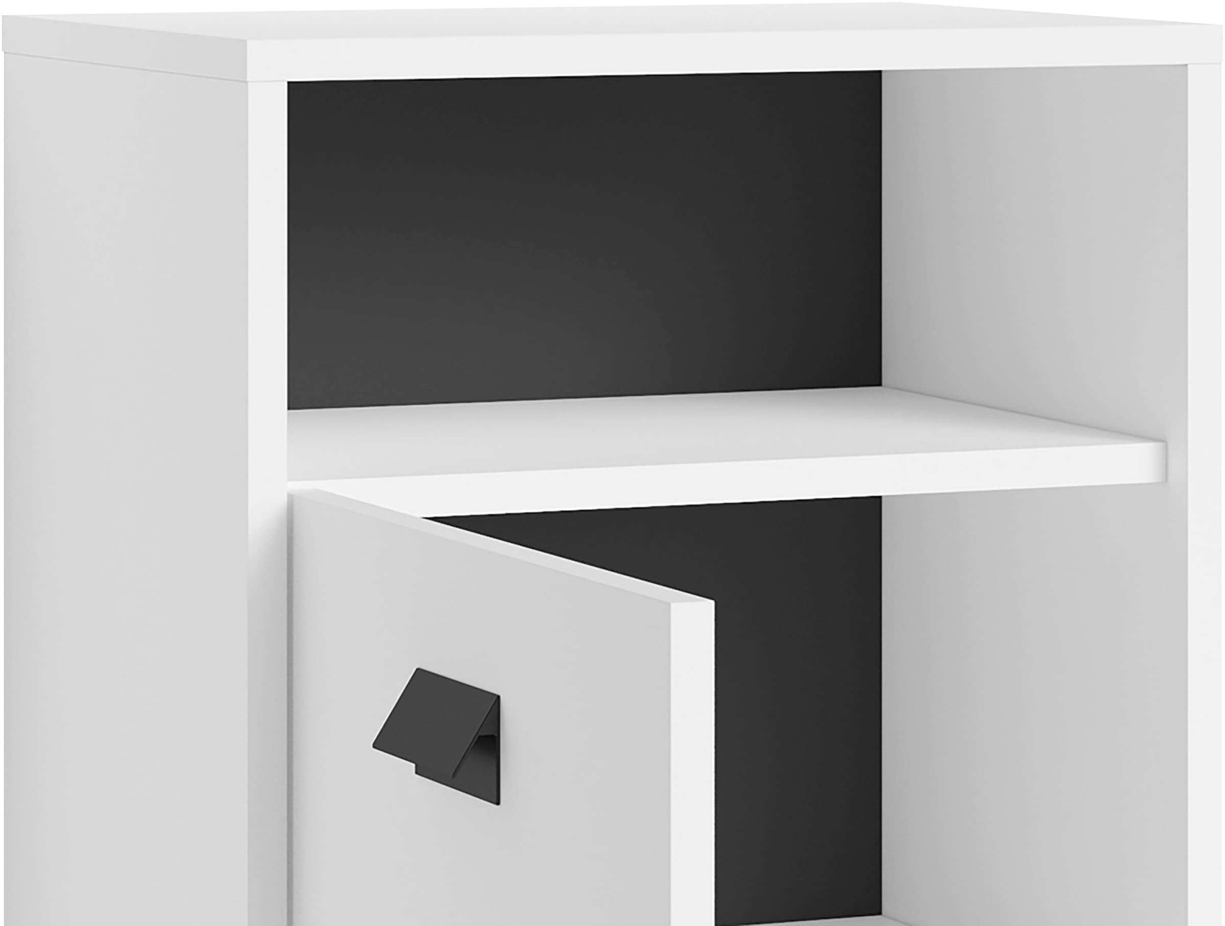 byLIVING Midischrank »Wellness«, mit variablem Einlegeboden und offenem Fach für viel Stauraum