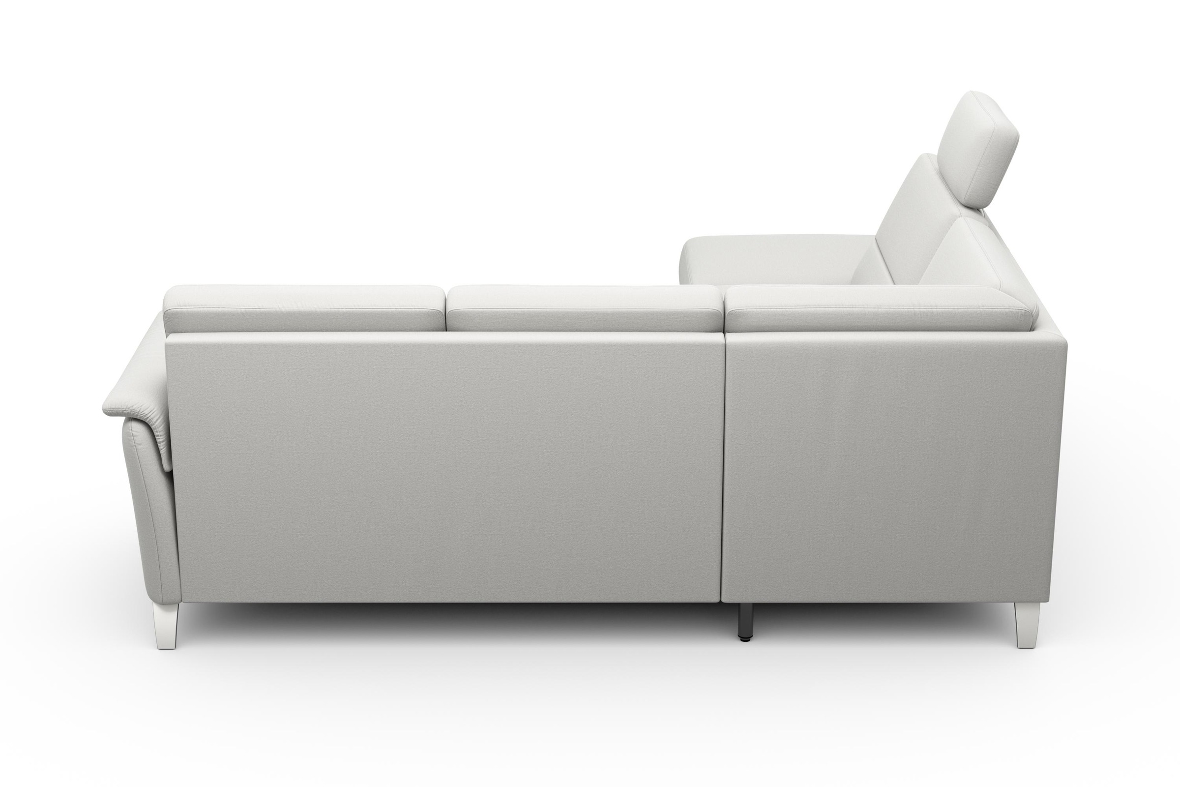 sit&more Ecksofa »Palmera L-Form«, Federkern, wahlweise mit Bettfunktion und mit/ohne Stauraum