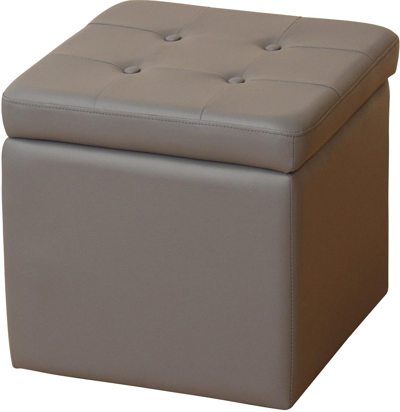 Home affaire Sitzwürfel 1 Stk. tlg. mit gepolstertem Deckel günstig online kaufen