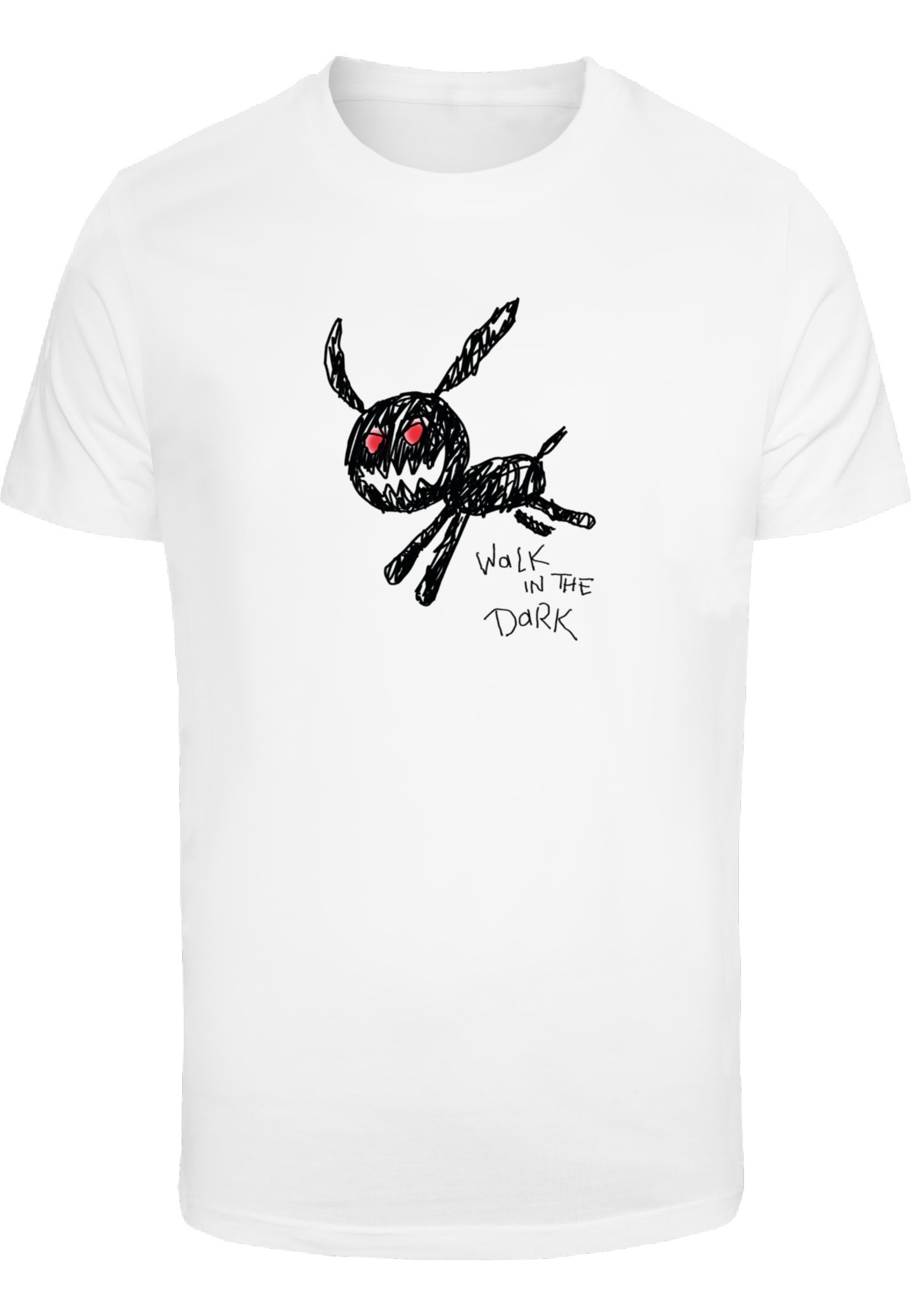 MisterTee T-Shirt "MisterTee Herren Walk In The Dark Tee" 1 Stk.