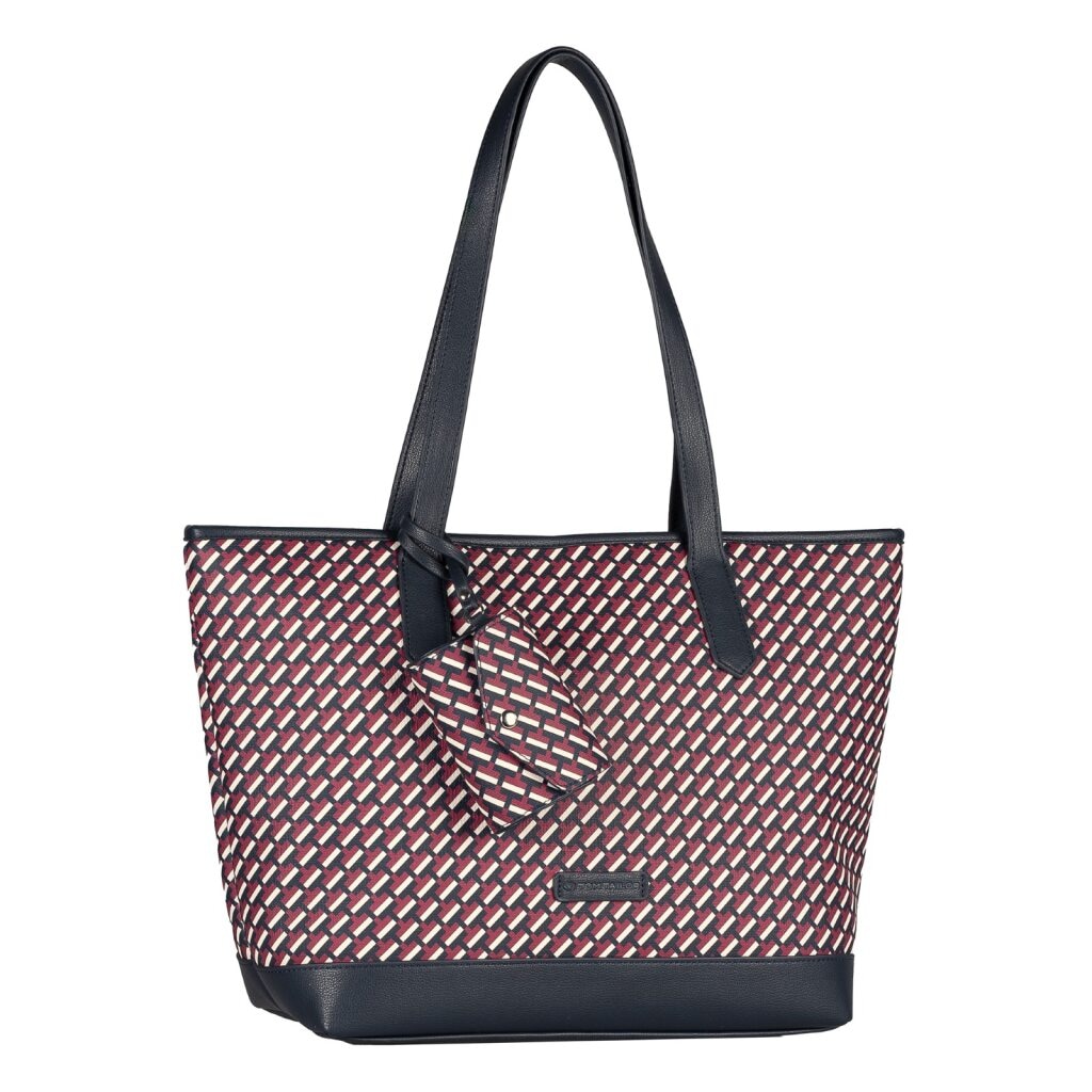 TOM TAILOR Shopper "Xenia" mit raffiniert geometrischen "T" Print des Logos günstig online kaufen