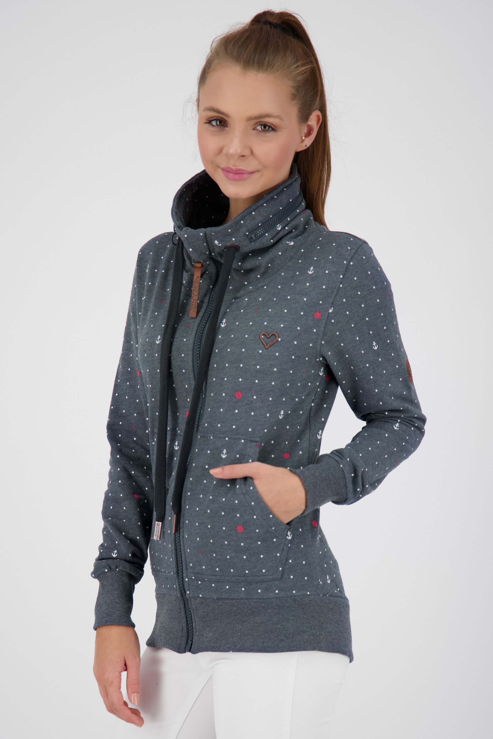 Alife & Kickin Kapuzensweatjacke »Damen VivianAK B«
