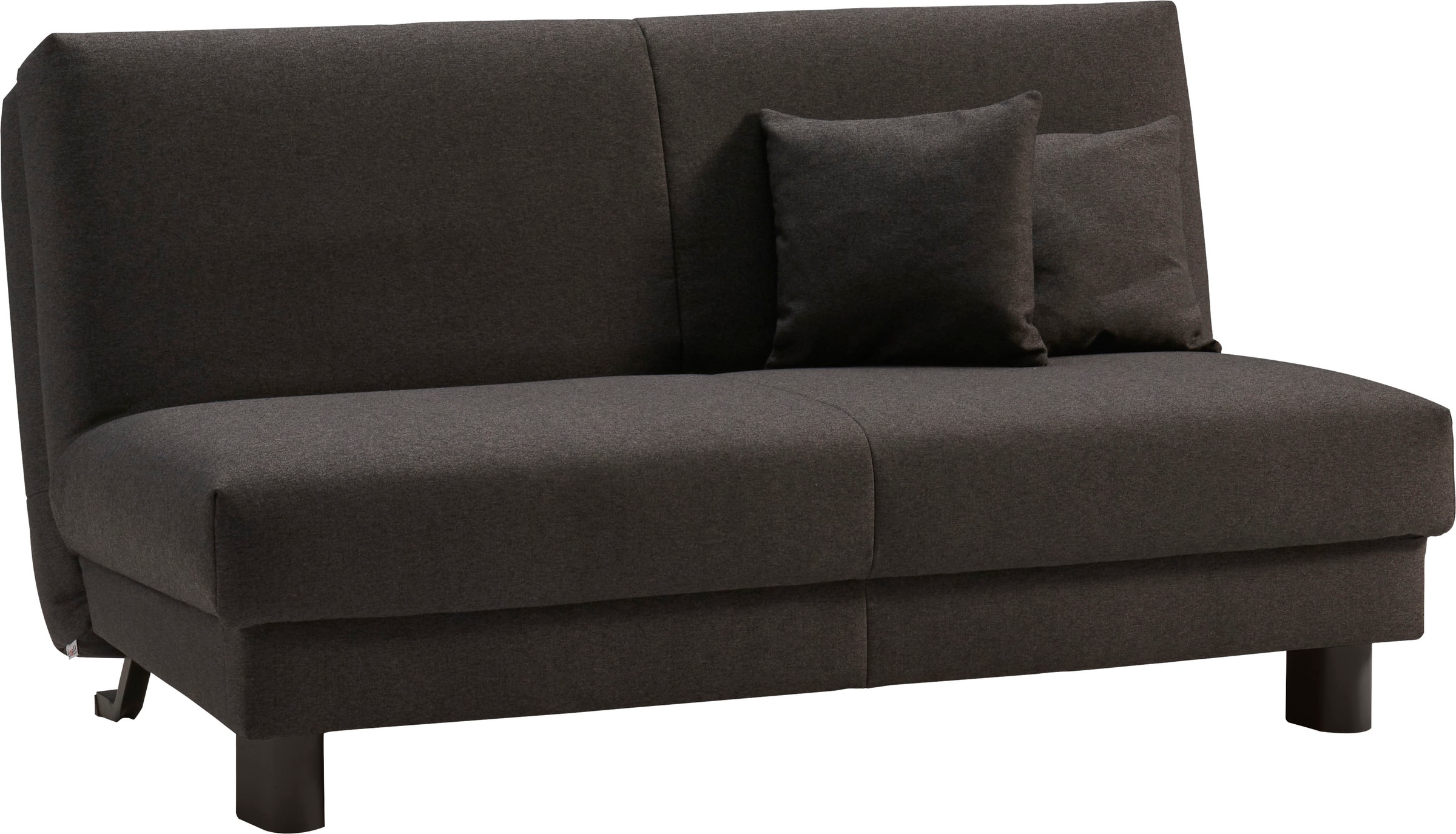 ell + ell Schlafsofa »Enny«, Breite 180 cm, Liegehöhe 40 cm, Füße schwarz