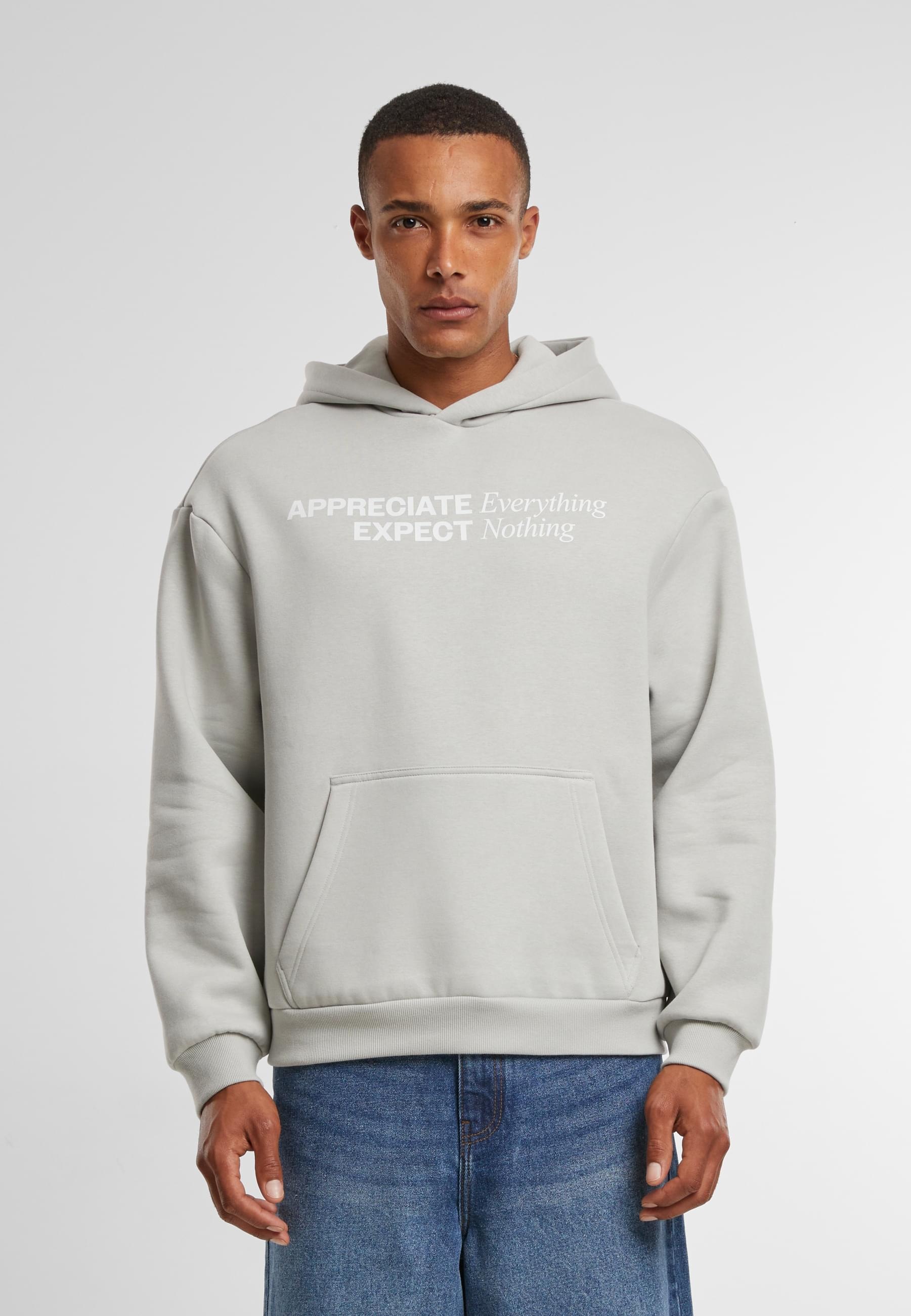 Upscale by Mister Tee Kapuzensweatshirt »Upscale by Mister Tee Appreciate & Respect Fluffy Hoody«, (1 tlg.)