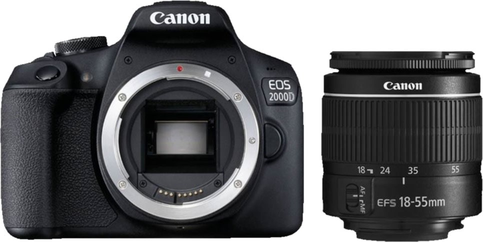 Canon Spiegelreflexkamera »EOS 2000D Kit 18-...