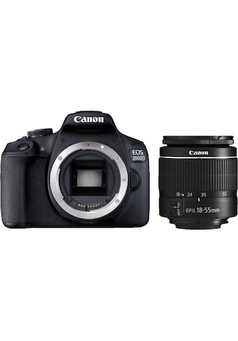 Canon Spiegelreflexkamera »EOS 2000D Kit 18-...