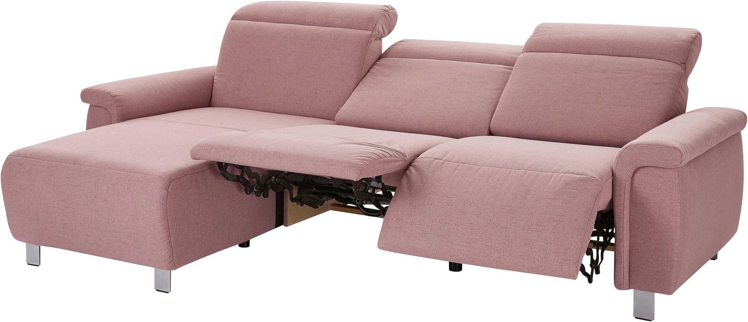 sit&more Ecksofa »Township L-Form«, wahlweise mit elektrischer Wallfree-Funktion