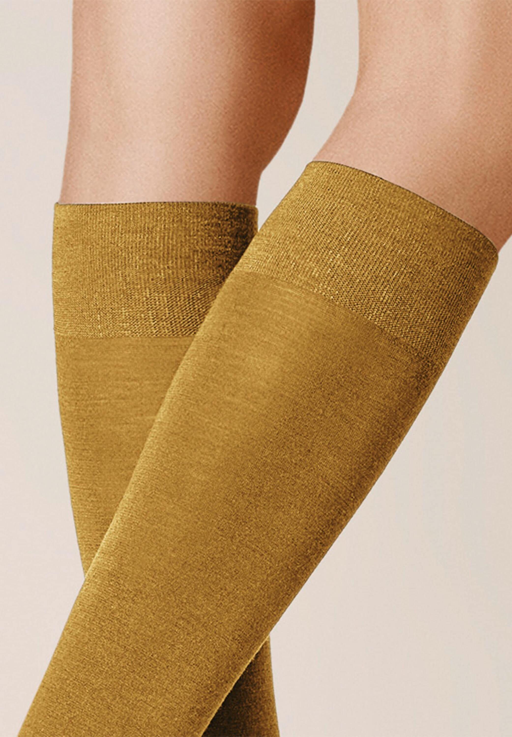 KUNERT Kniestrümpfe »Kniestrumpf Sensual Cotton«