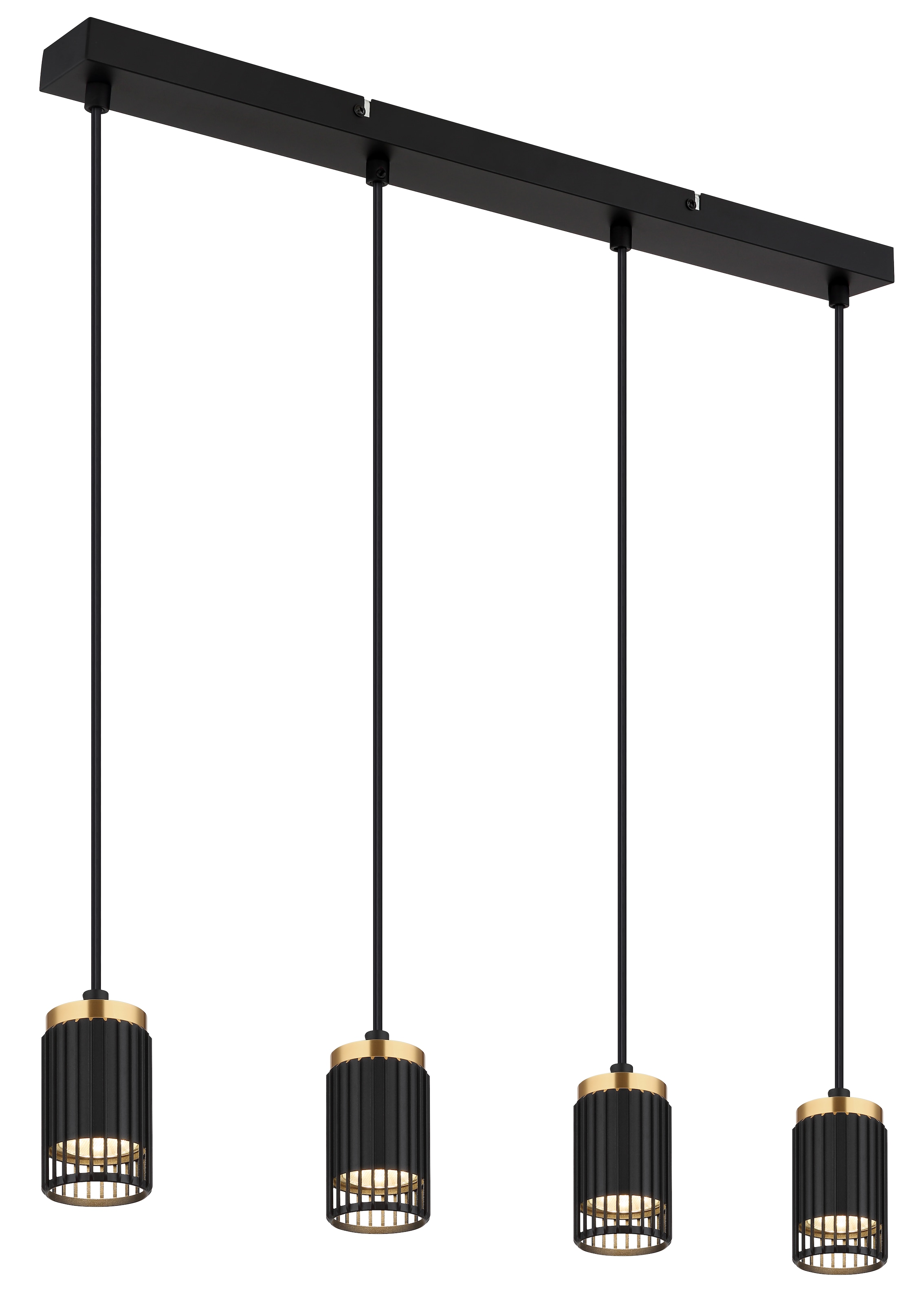GLOBO LIGHTING Hängeleuchte »KORBEN«, Leuchtmittel GU10 | ohne Leuchtmittel, Hängelampe/Pendelleuchte/Esszimmer/Wohnzimmer/Esstisch