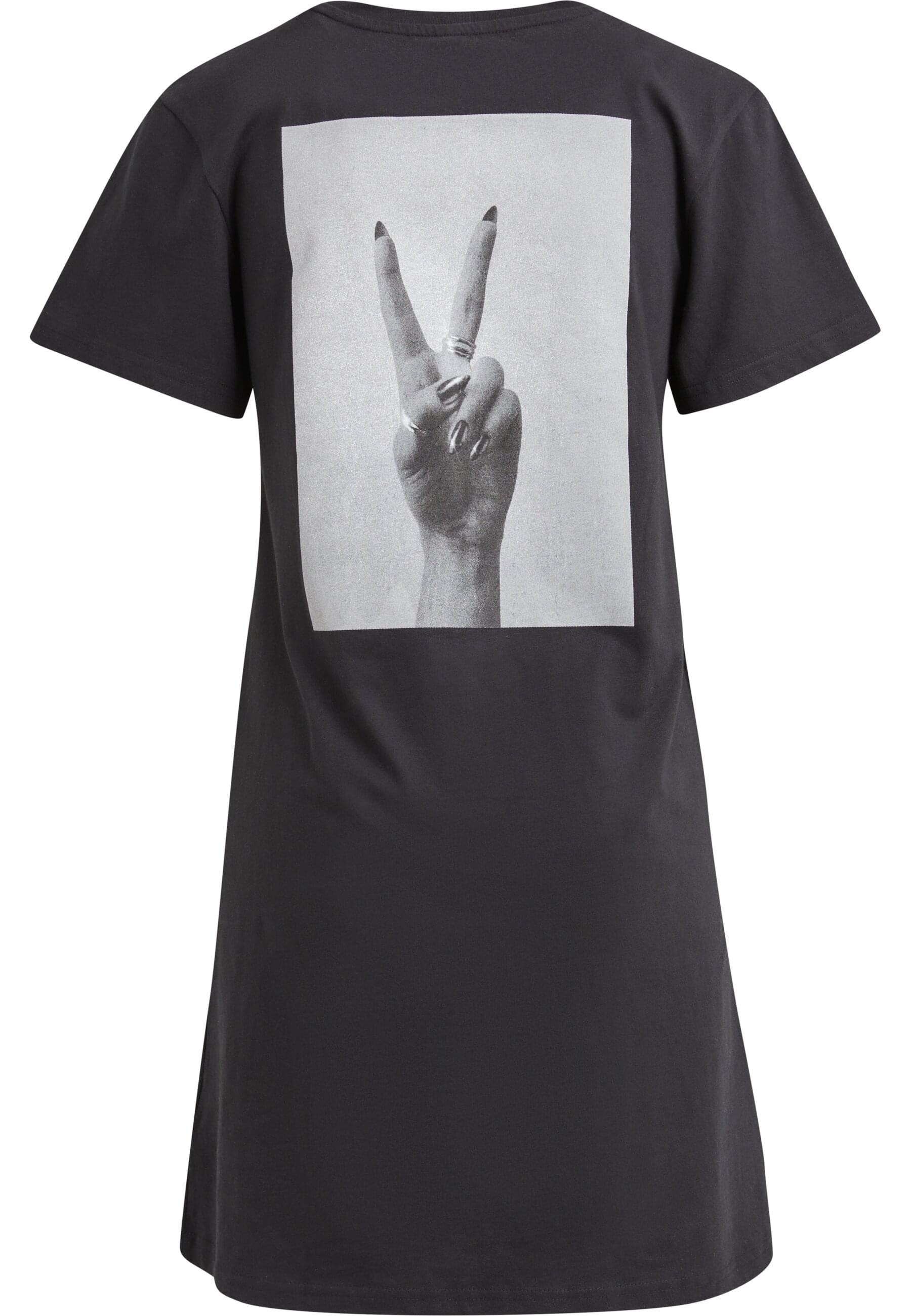 Miss Tee Shirtkleid "Miss Tee Girls Peace Hand Ladies Tee Dress", (1 tlg.) günstig online kaufen