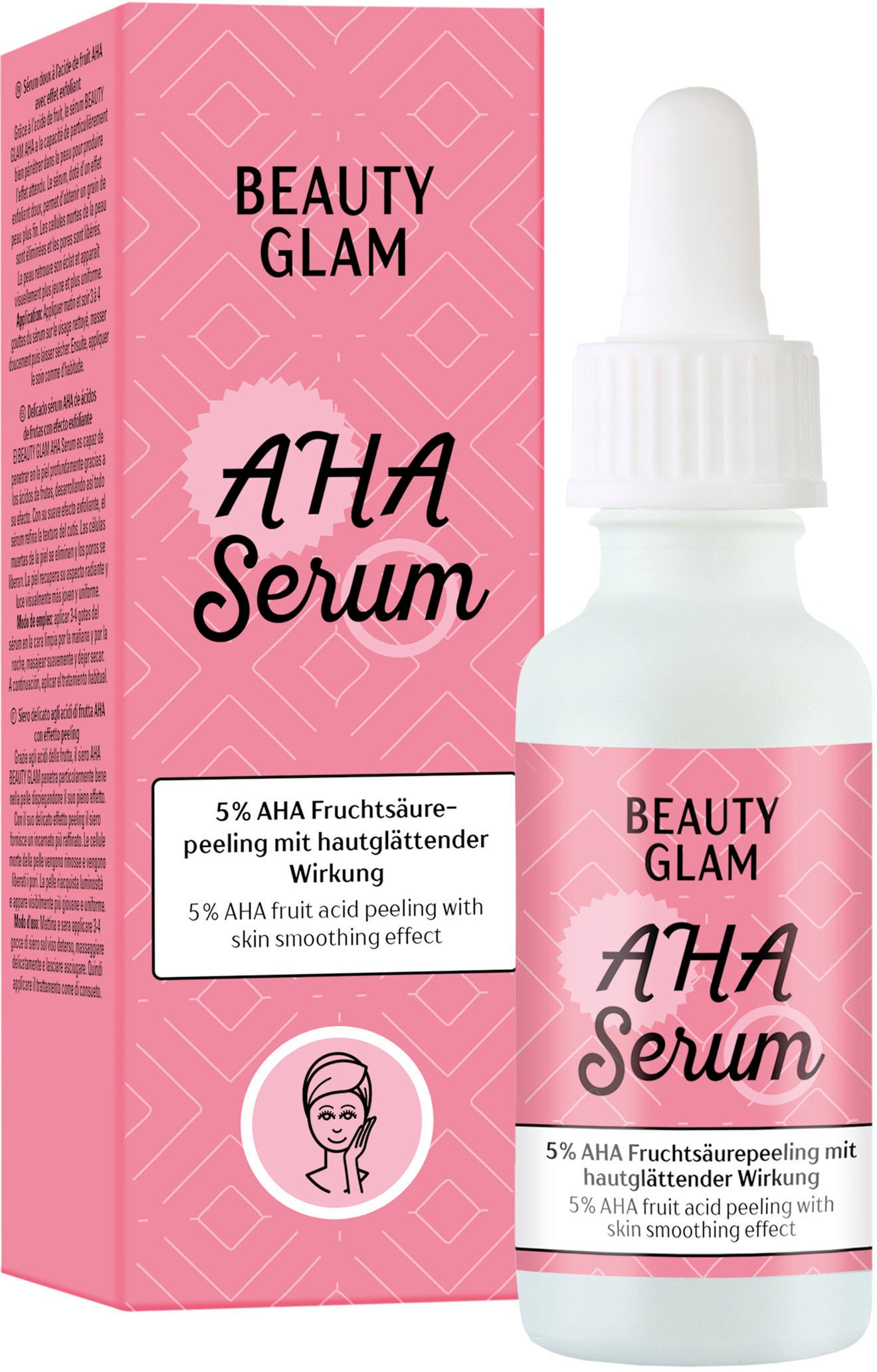 BEAUTY GLAM Gesichtsserum »Beauty Glam AHA Serum«