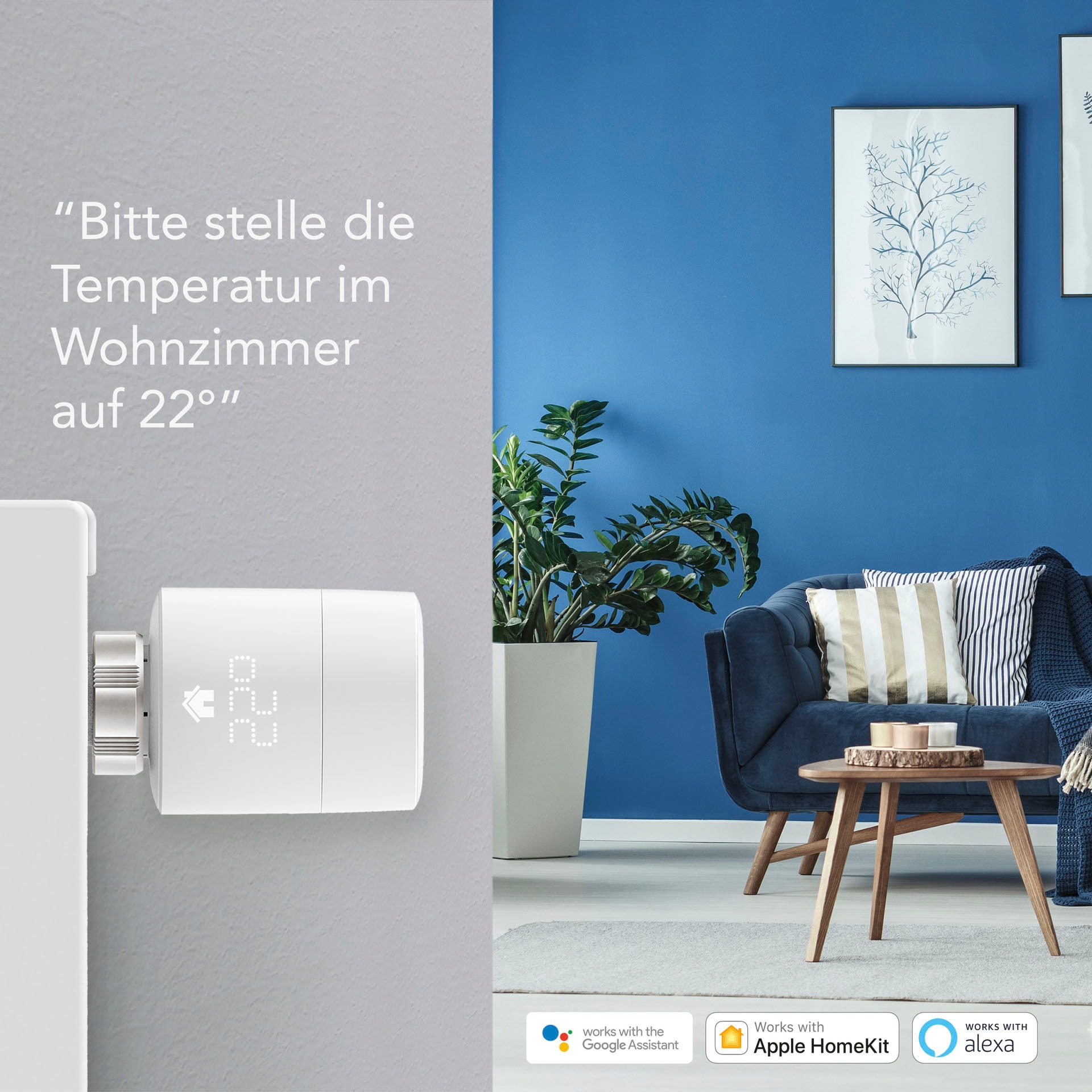 Tado Raumthermostat »Smart Thermostat (verkabelt) 2er Set«, (Set, 2 St.)