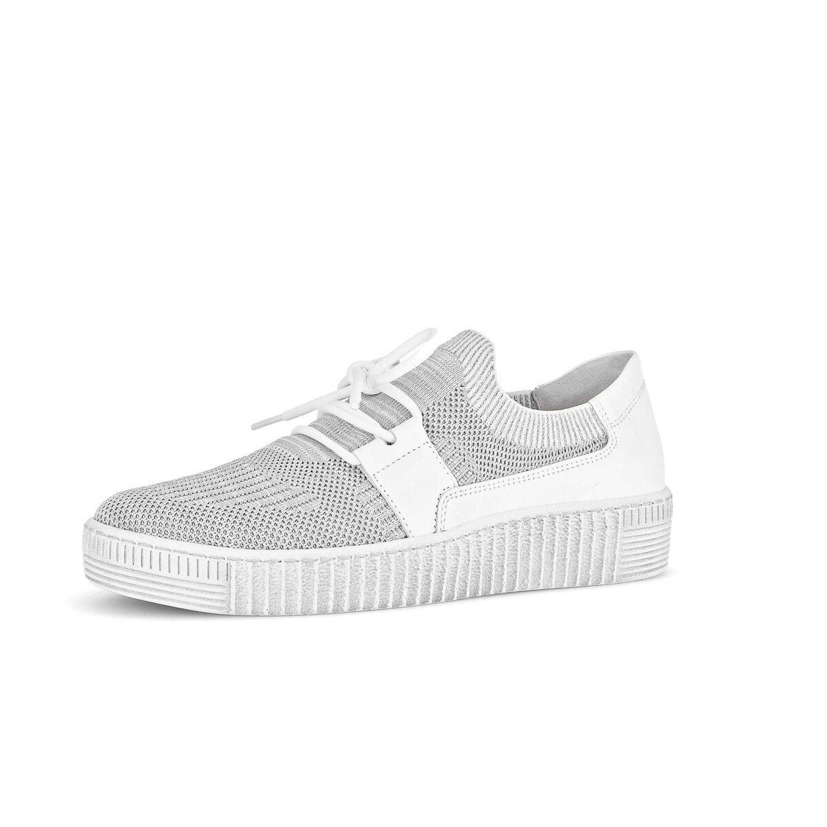 Gabor Sneaker "Sneaker low Materialmix Leder/Lederimitat" günstig online kaufen