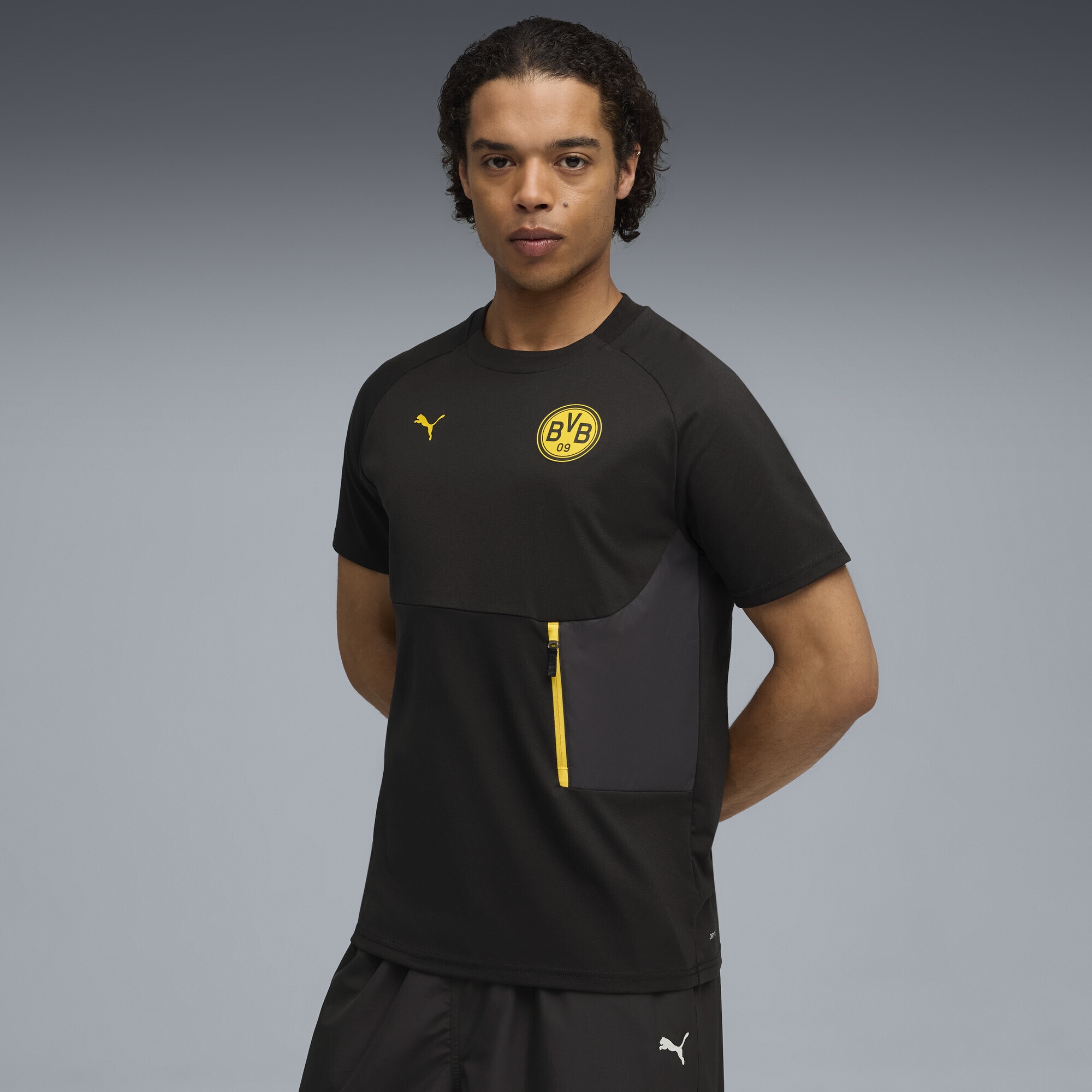 PUMA T-Shirt »Borussia Dortmund PUMATECH T-Shirt mit Tasche Herren«