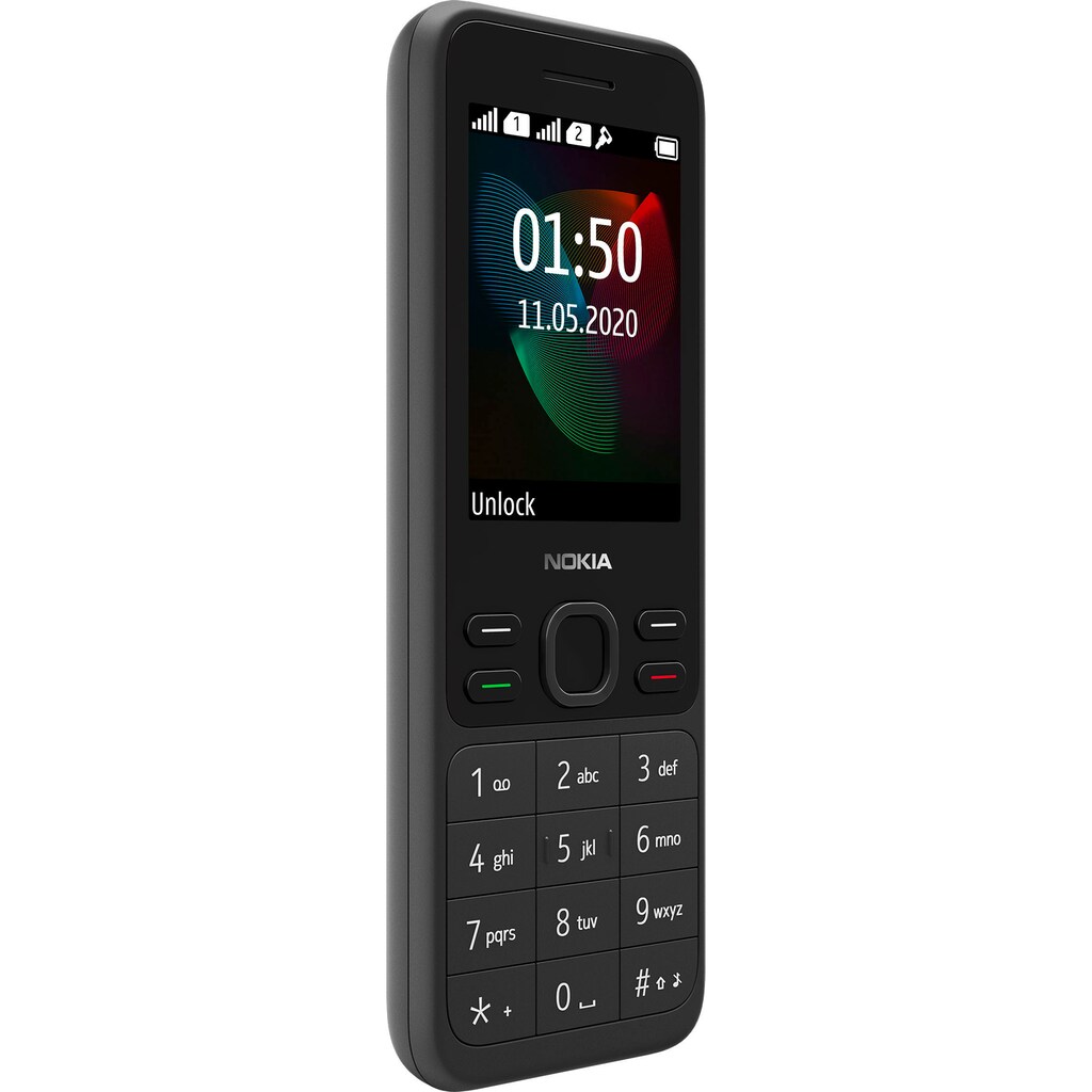 Nokia Handy »150 (2020) Dual SIM«, black, 6,1 cm/2,4 Zoll