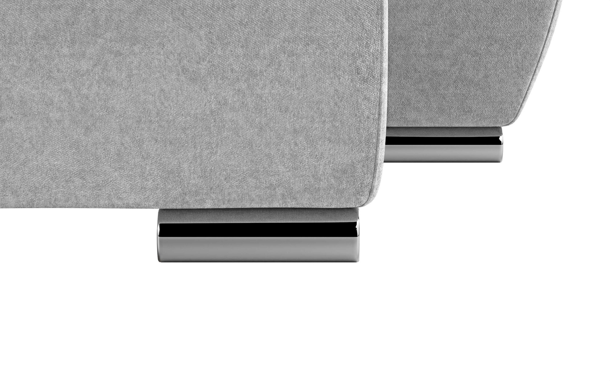 INOSIGN Ecksofa »HAVERHILL Schlafsofa mit Bettkasten, Maße B/H/T: 237/89/166 cm«, L-Form mit Recamiere links oder rechts bestellbar, Wellenunterfederung