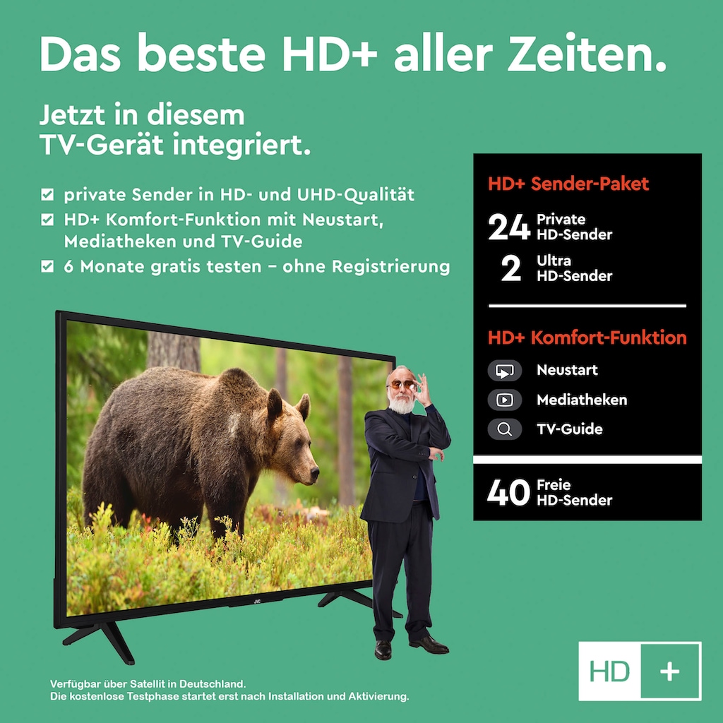 JVC LED-Fernseher »LT-42VU3155«, 106 cm/42 Zoll, 4K Ultra HD