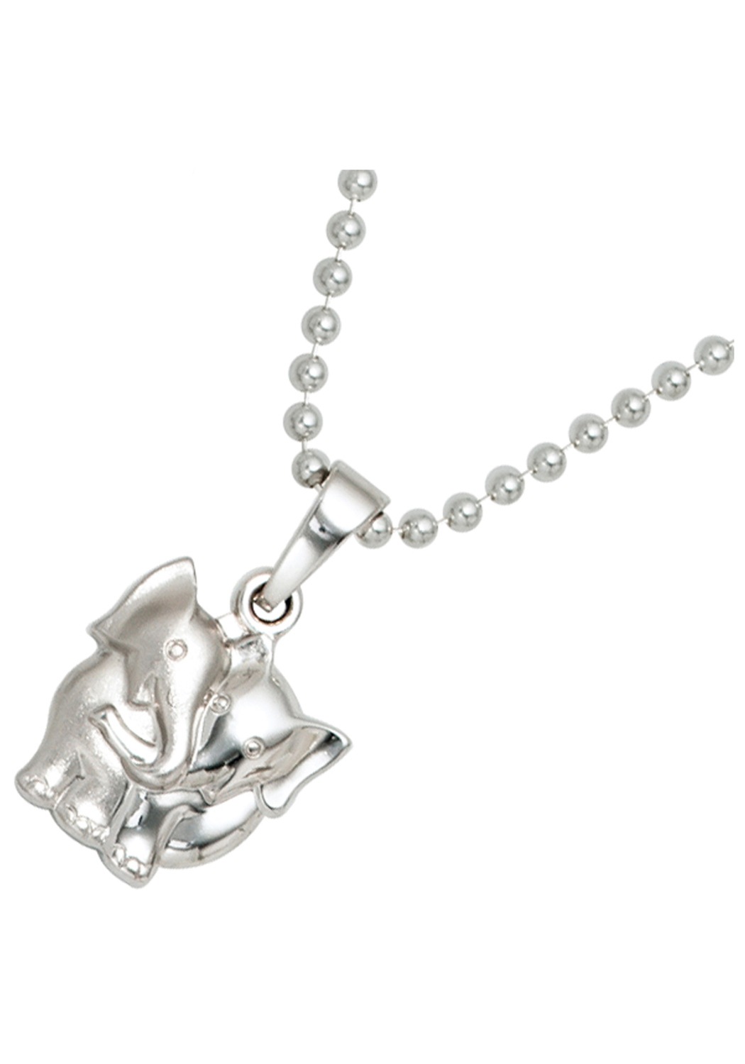 JOBO Kettenanhänger »Anhänger Elefant«, 925 Silber
