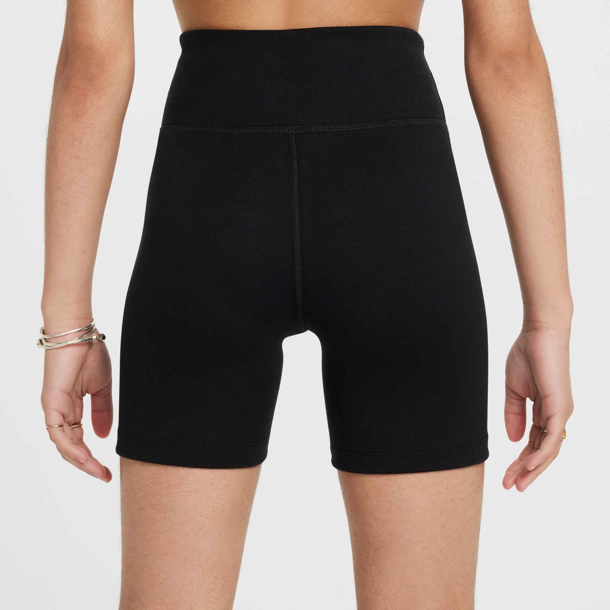 Nike Sportswear Shorts »Nike Sportswear Classic Girls' High-Waisted 5" Biker Shorts«  aus dickem, leichtem Material, mit hohem Taillenbund