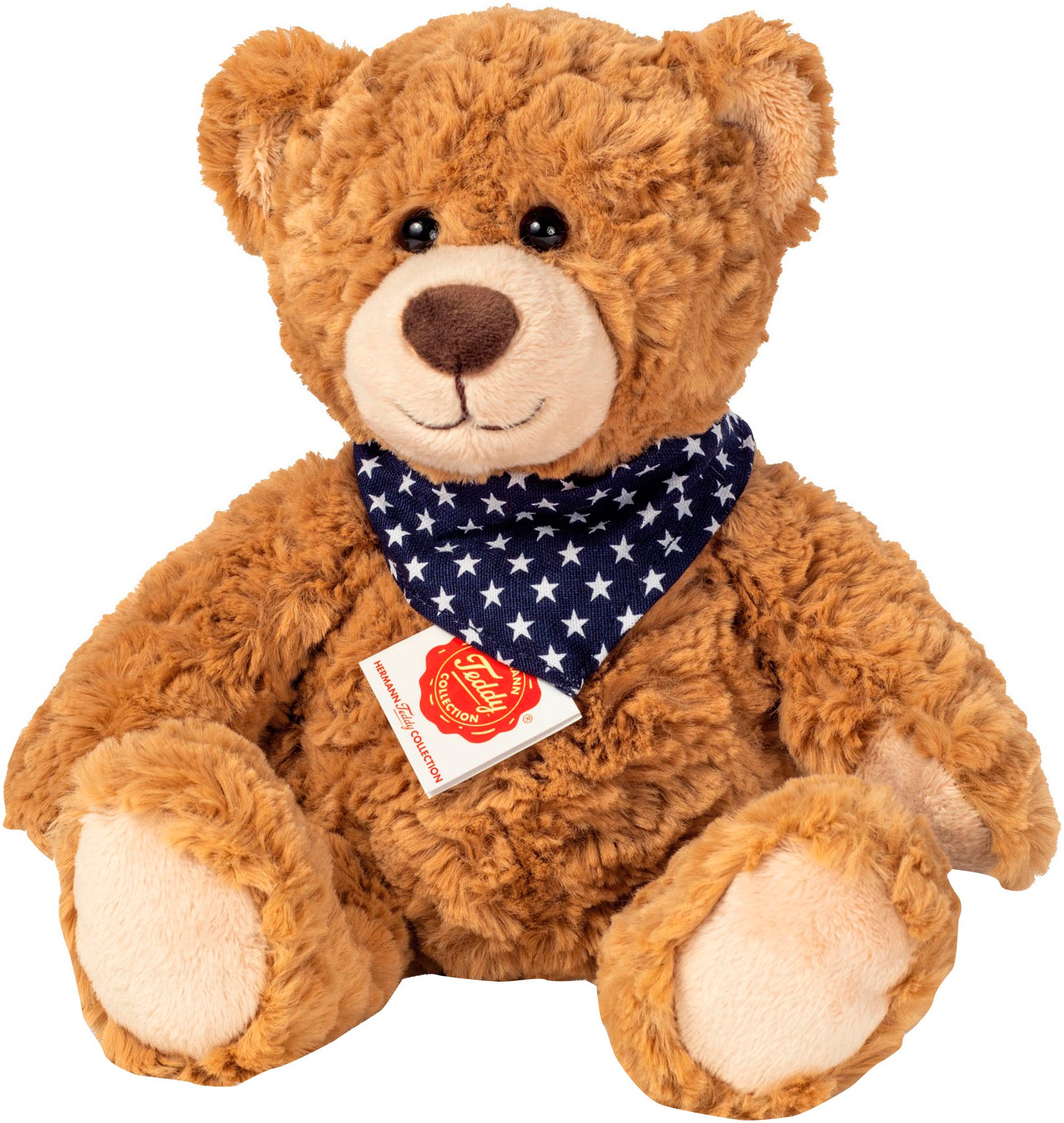 TEDDY HERMANN Kinder Kuscheltier "Herzekind, Teddy Rufus, 30 cm", braun, Polyester, H:30cm, Plüschfiguren