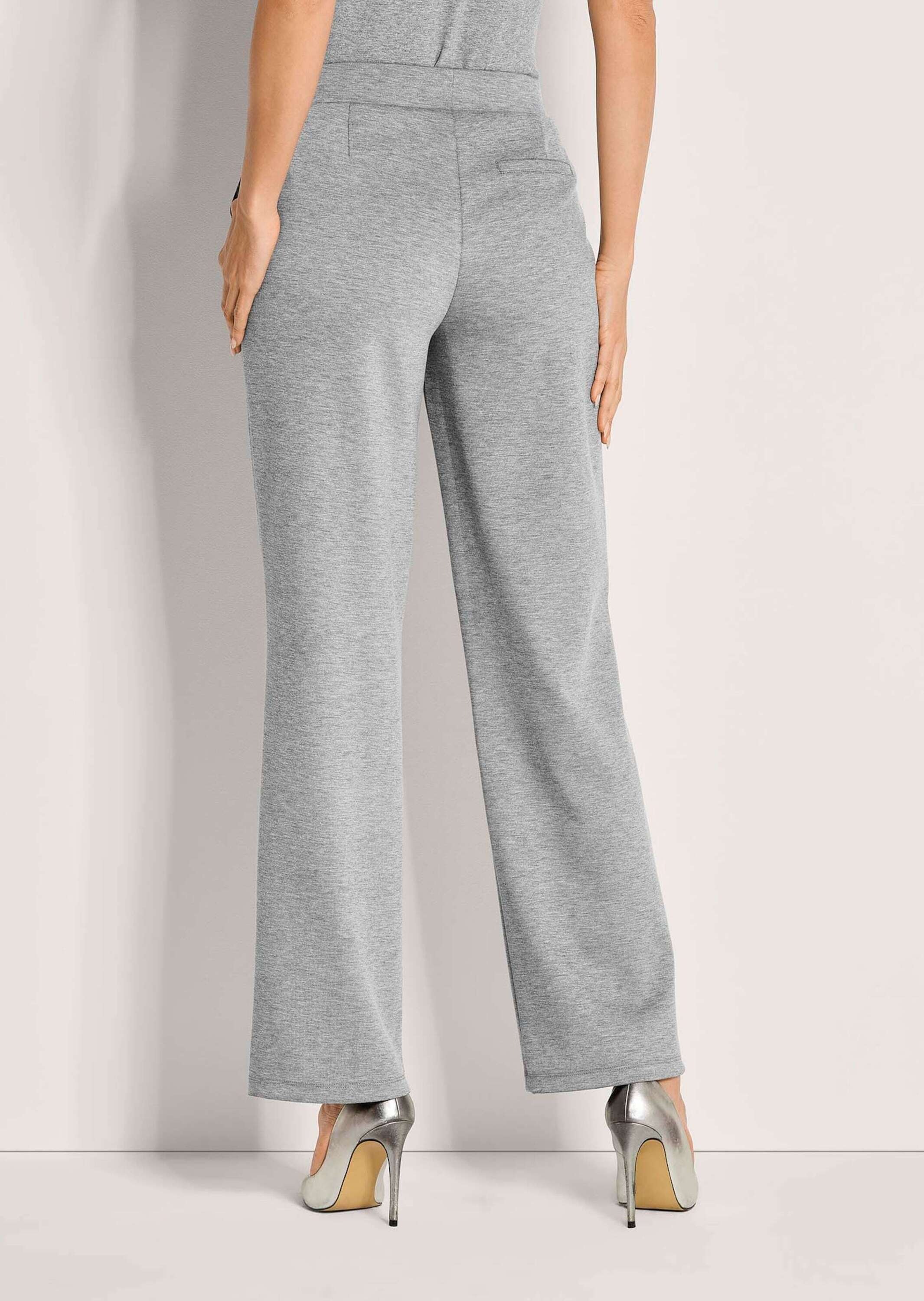MADELEINE Jerseyhose »Jerseyhose Weite Schlupfhose mit Biesen«