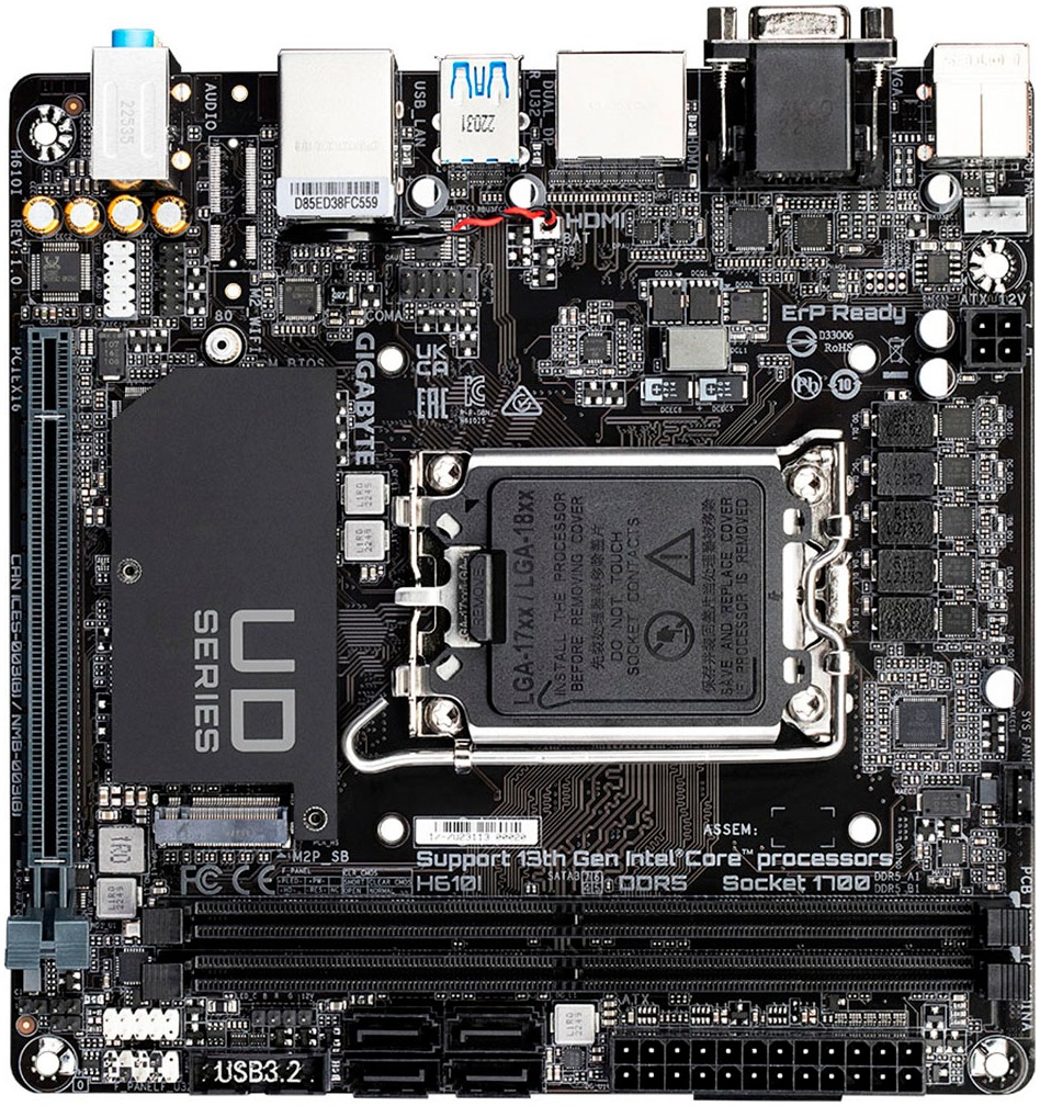 Gigabyte Mainboard »H610I«