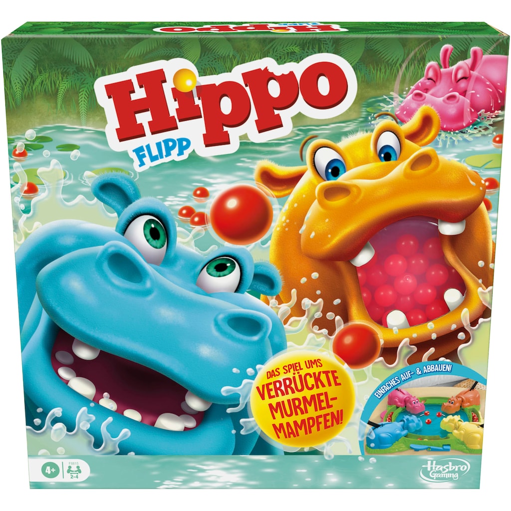 Hasbro Spiel »Hasbro Gaming, Hippo Flipp«