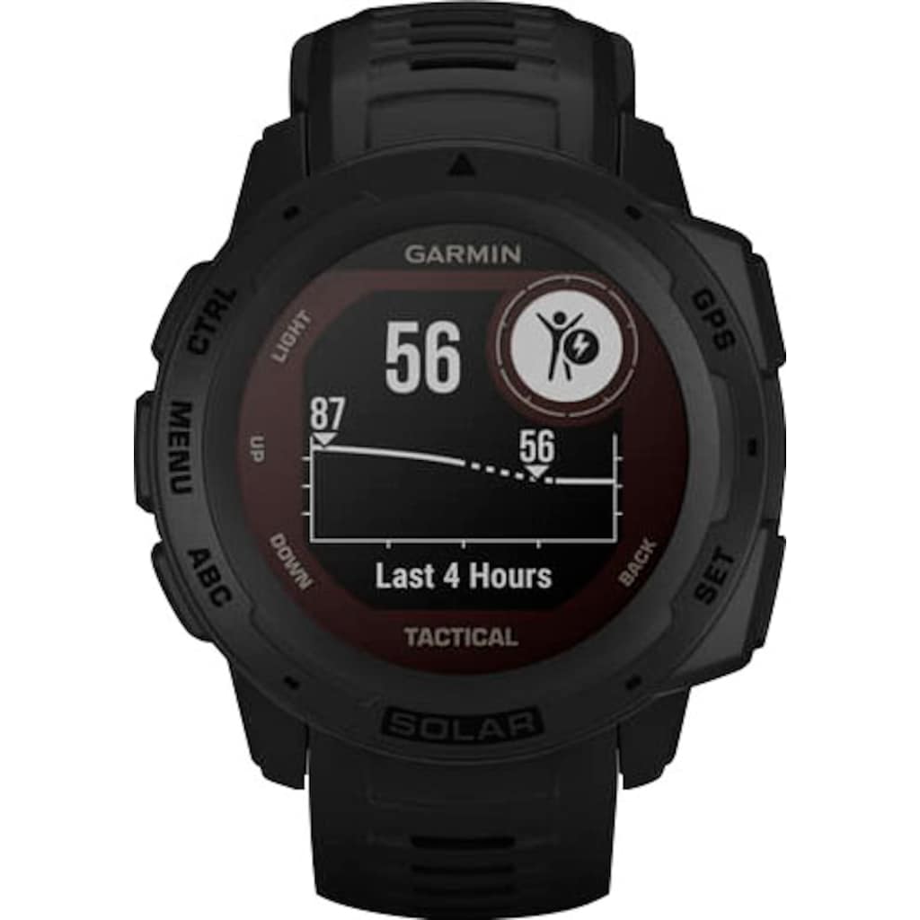 Garmin Smartwatch »Instinct Solar Tactical Edition«