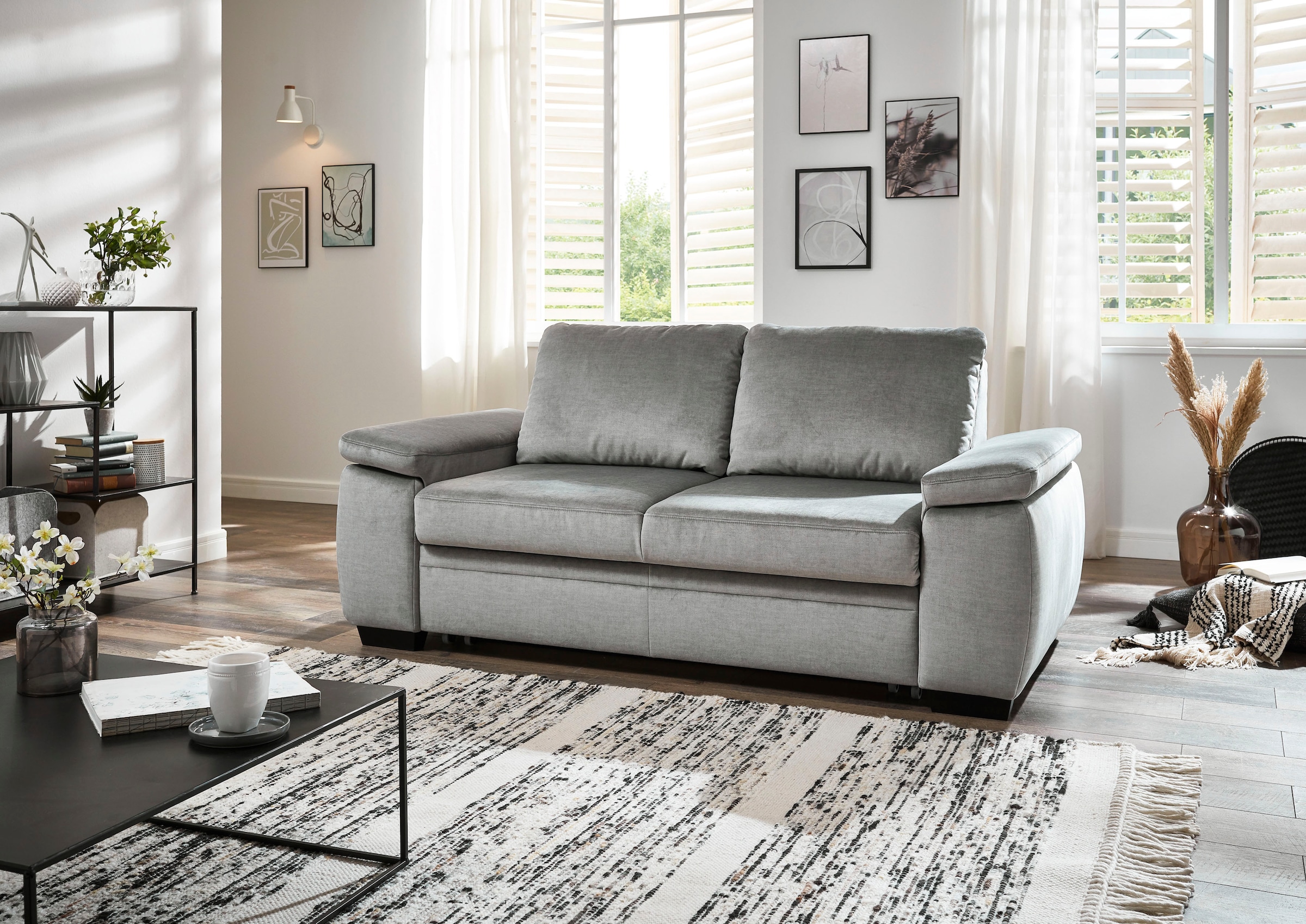 Die PlanBar Schlafsofa »MP-PD19021«, mit Längsschläferfunktion 140x210 cm