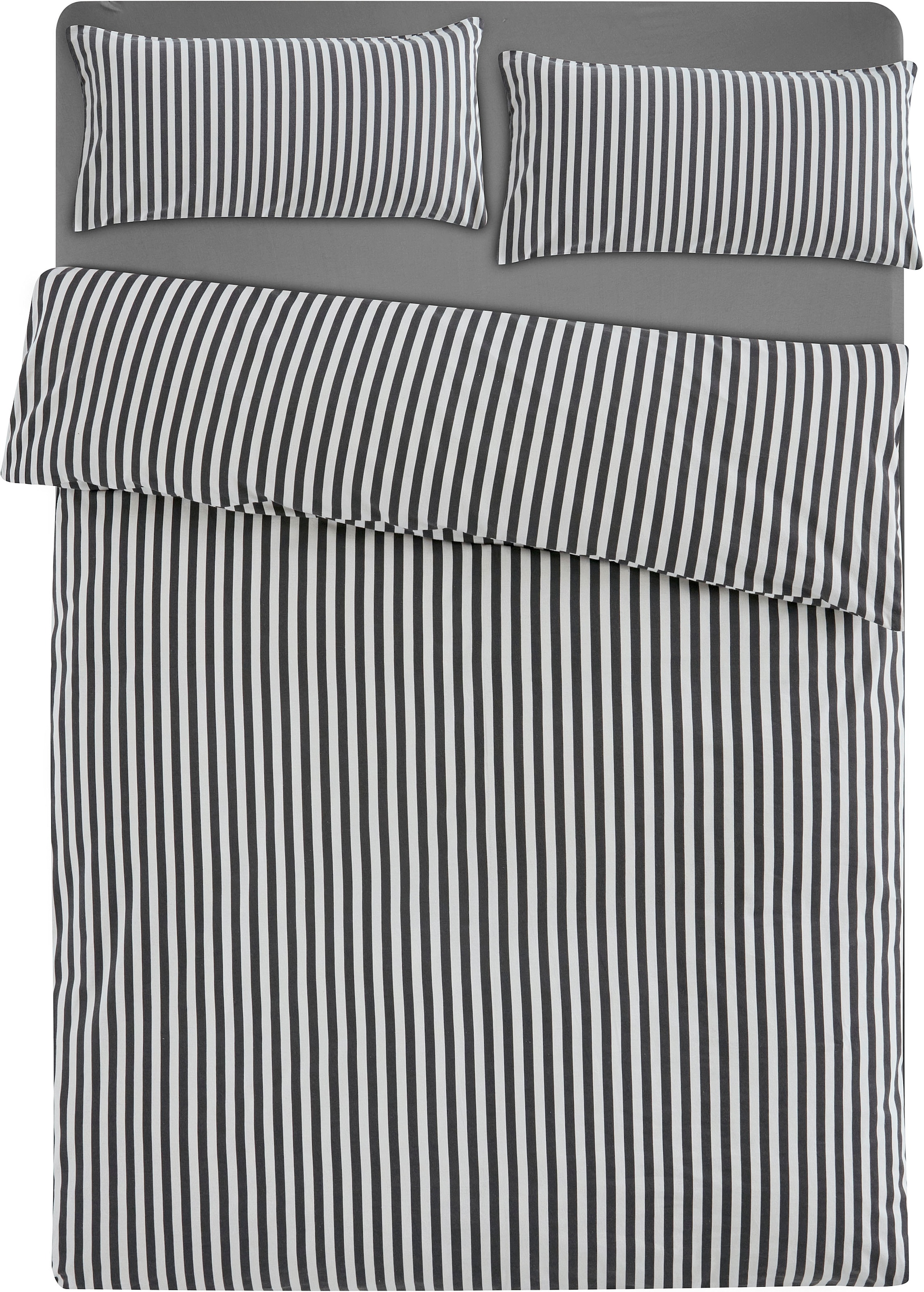 LeGer Home by Lena Gercke Bettwäsche »Linnea«, aus 100% Baumwolle, Streifendesign