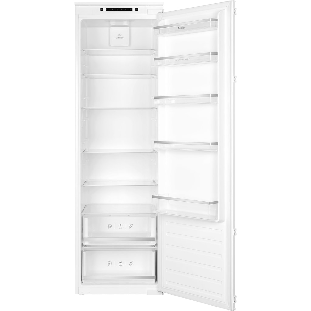 Amica Einbaukühlschrank »EVKSS 357 200«, EVKSS 357 200, 176,9 cm hoch, 54 cm breit