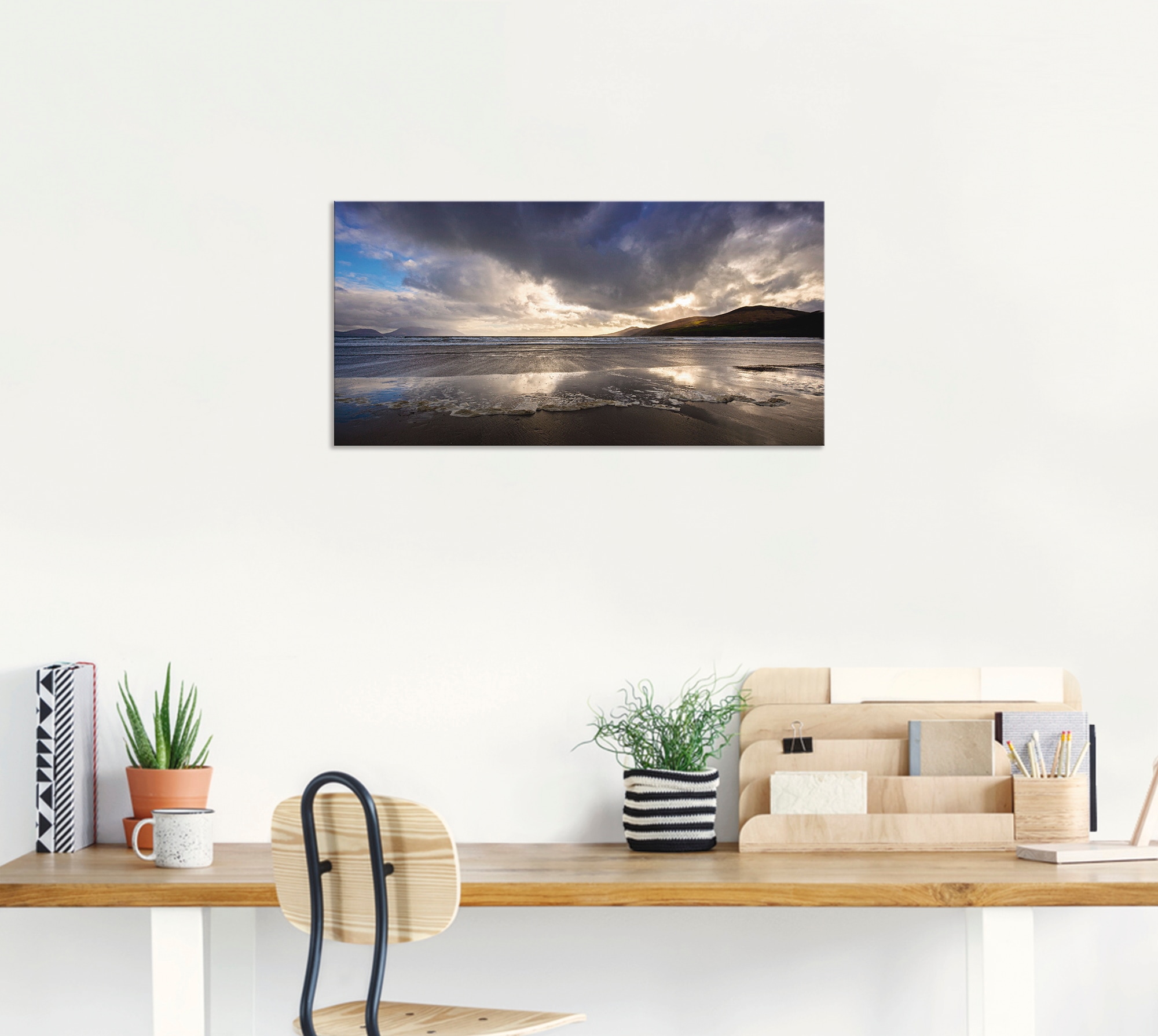 Artland Wandbild »Strandliebe II«, Strand, (1 St.), als Alubild, Outdoorbild, Leinwandbild in verschied. Größen