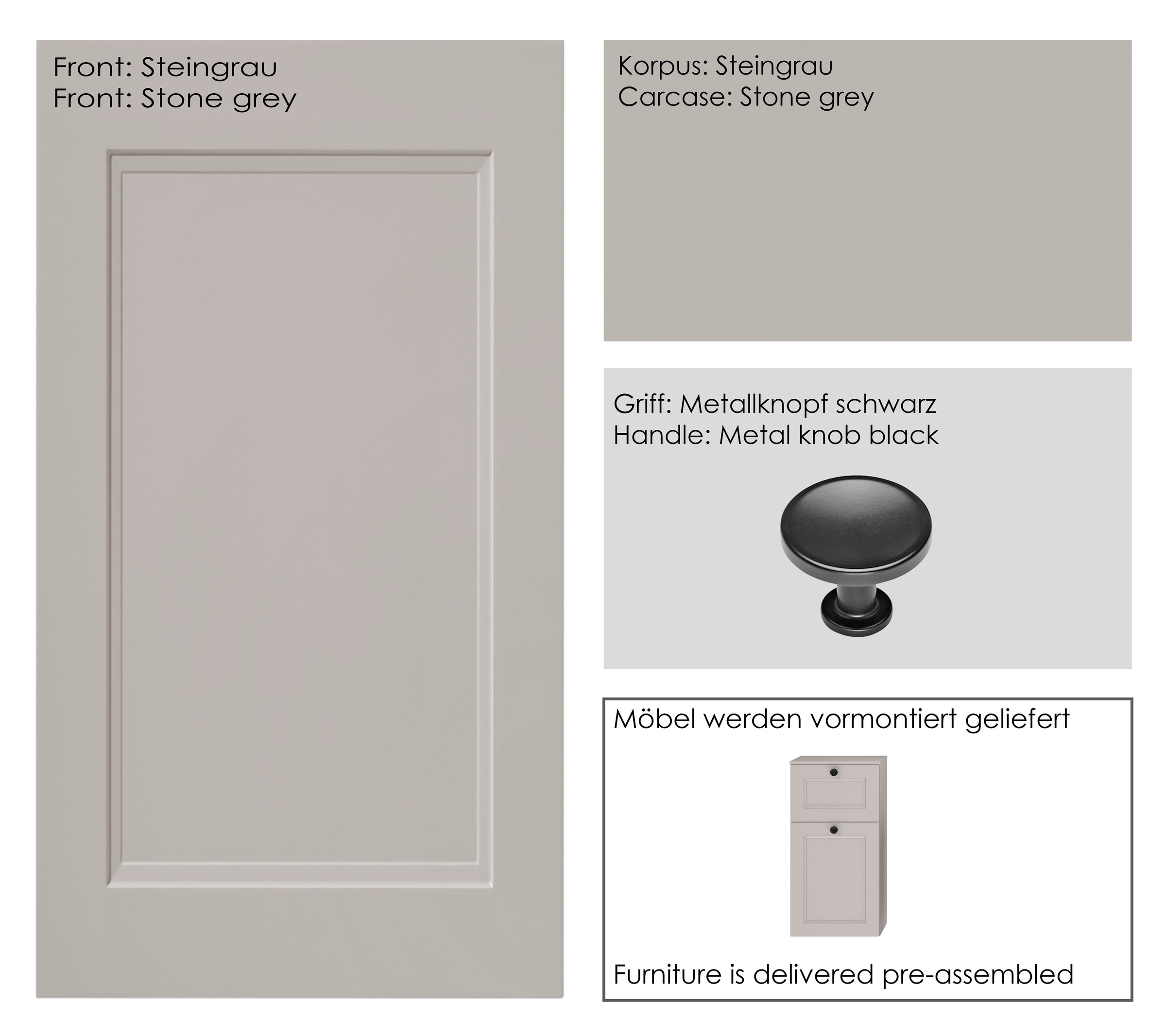 nobilia® Badmöbel-Set »Cascada«