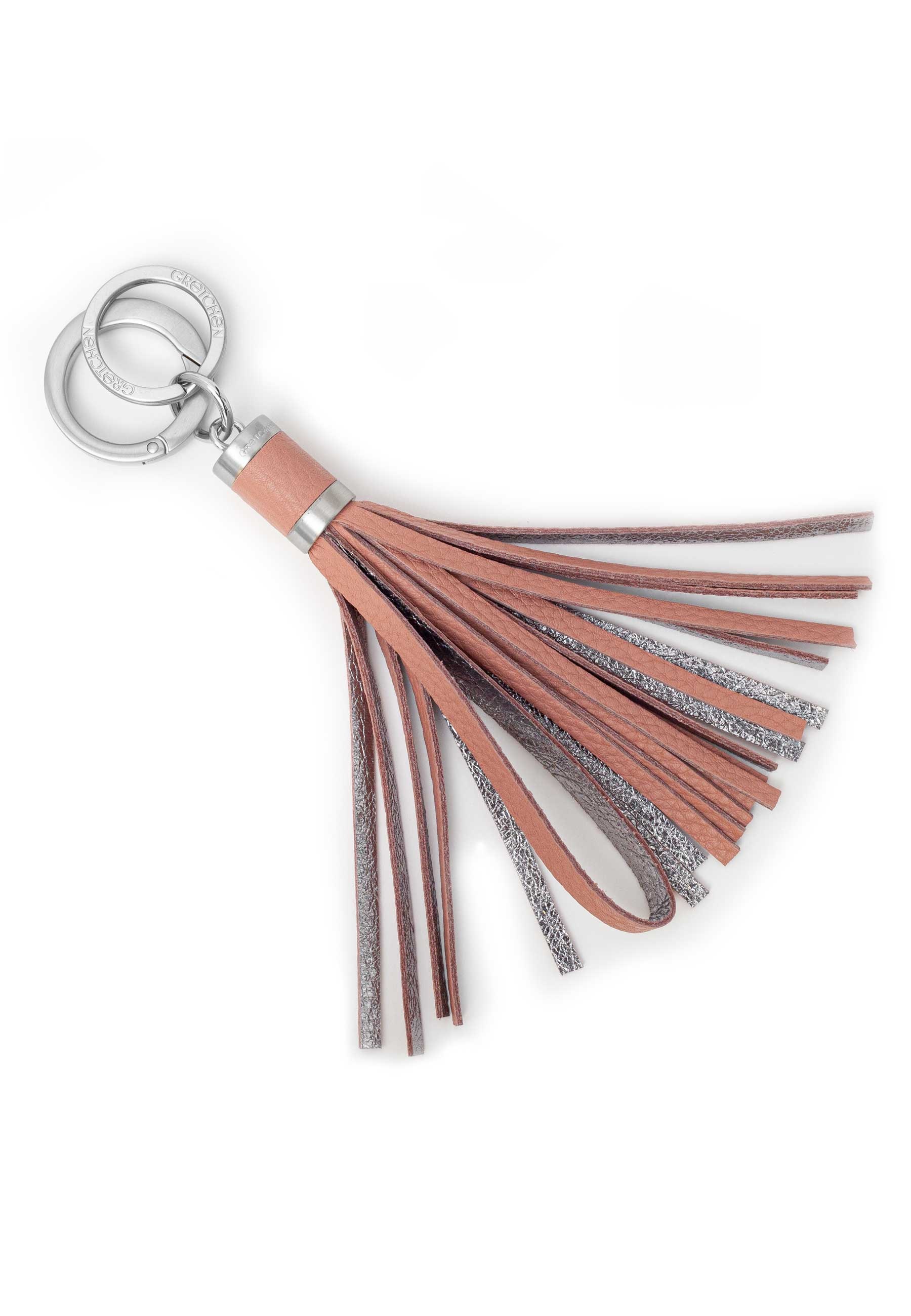 GRETCHEN "Tassel Keyring" aus italienischem Kalbsleder