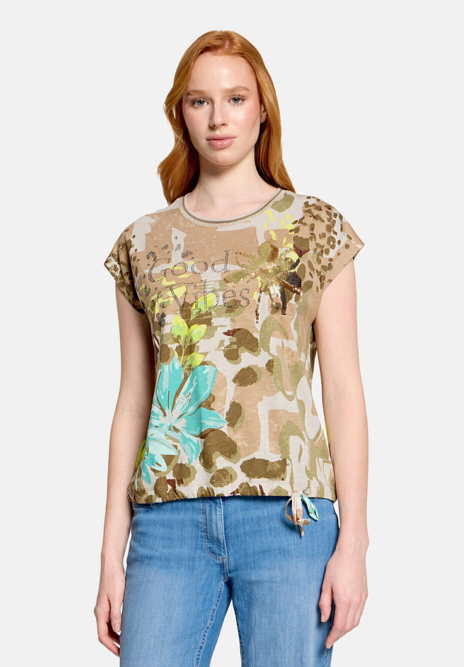 Betty Barclay Kurzarmshirt »Damen mit Tunnelzug« 1 tlg.