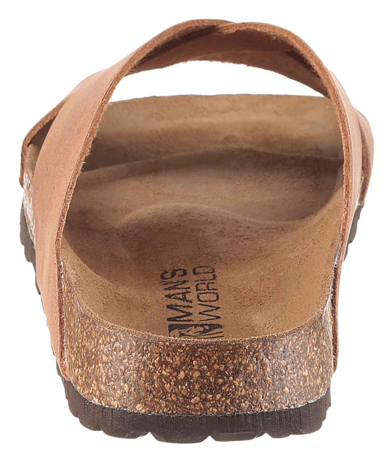 Man's World Pantolette  Sommerschuh, Strandschuh, Hausschuh mit Fußbett