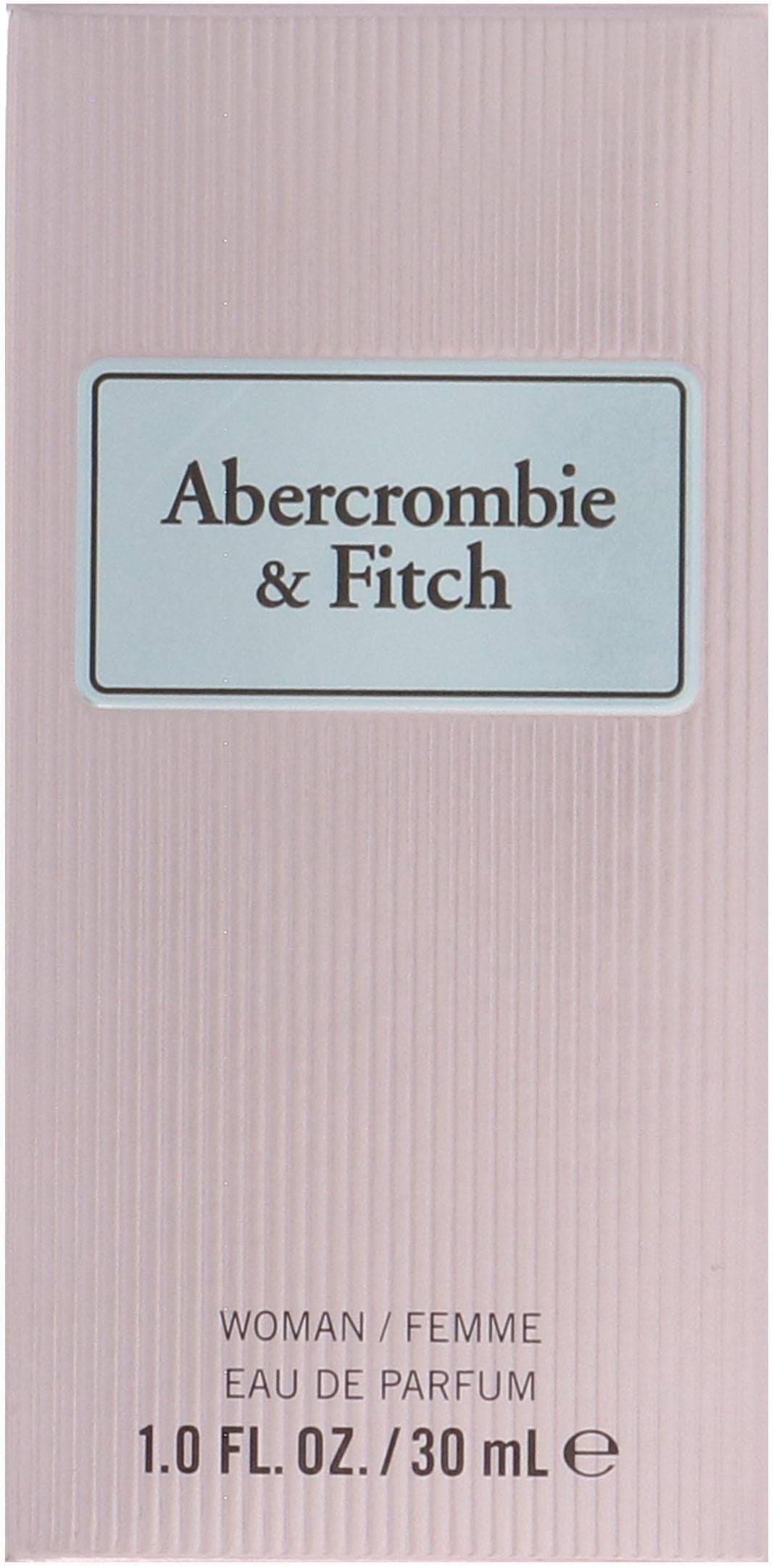 Abercrombie & Fitch Eau de Parfum »First Instinct Women«, Blumig-fruchtiger Duft mit Grapefruitschale, Orchidee und Tonkabohne.