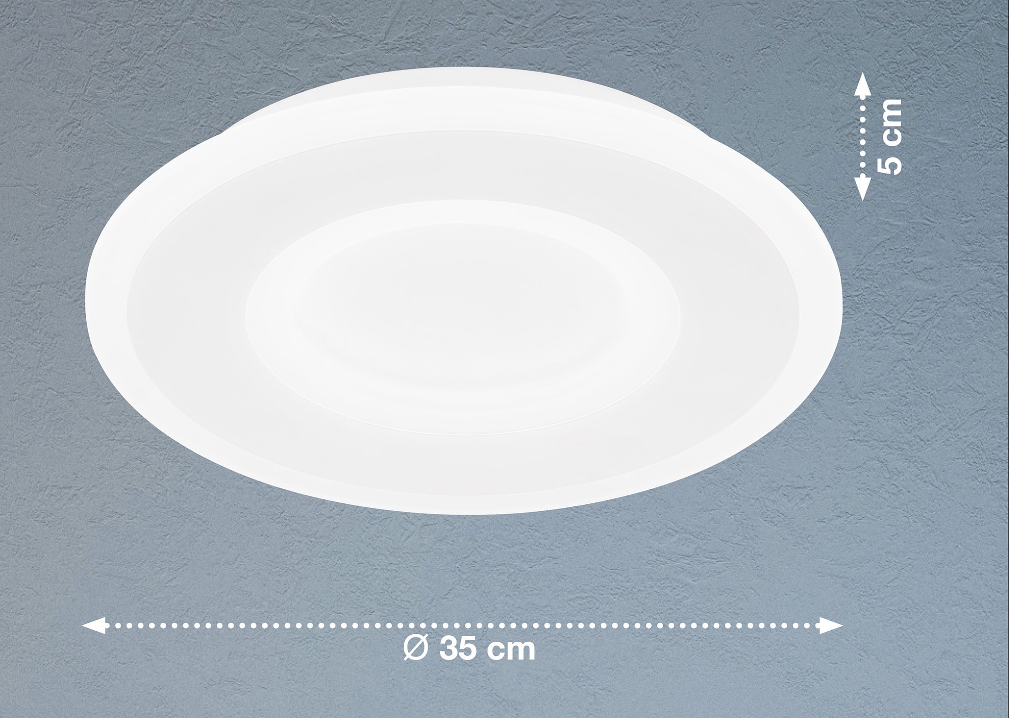 FISCHER & HONSEL LED Deckenleuchte »Bolia«, 1 flammig, Leuchtmittel LED-Modul | LED fest integriert