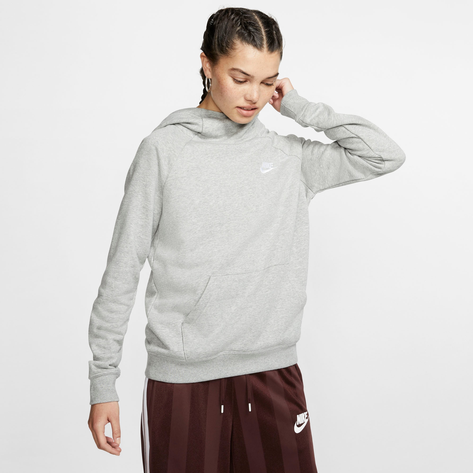 Nike Sportswear Kapuzensweatshirt »ESSENTIAL WOMENS FUNNEL-NECK FLEECE« kaufen