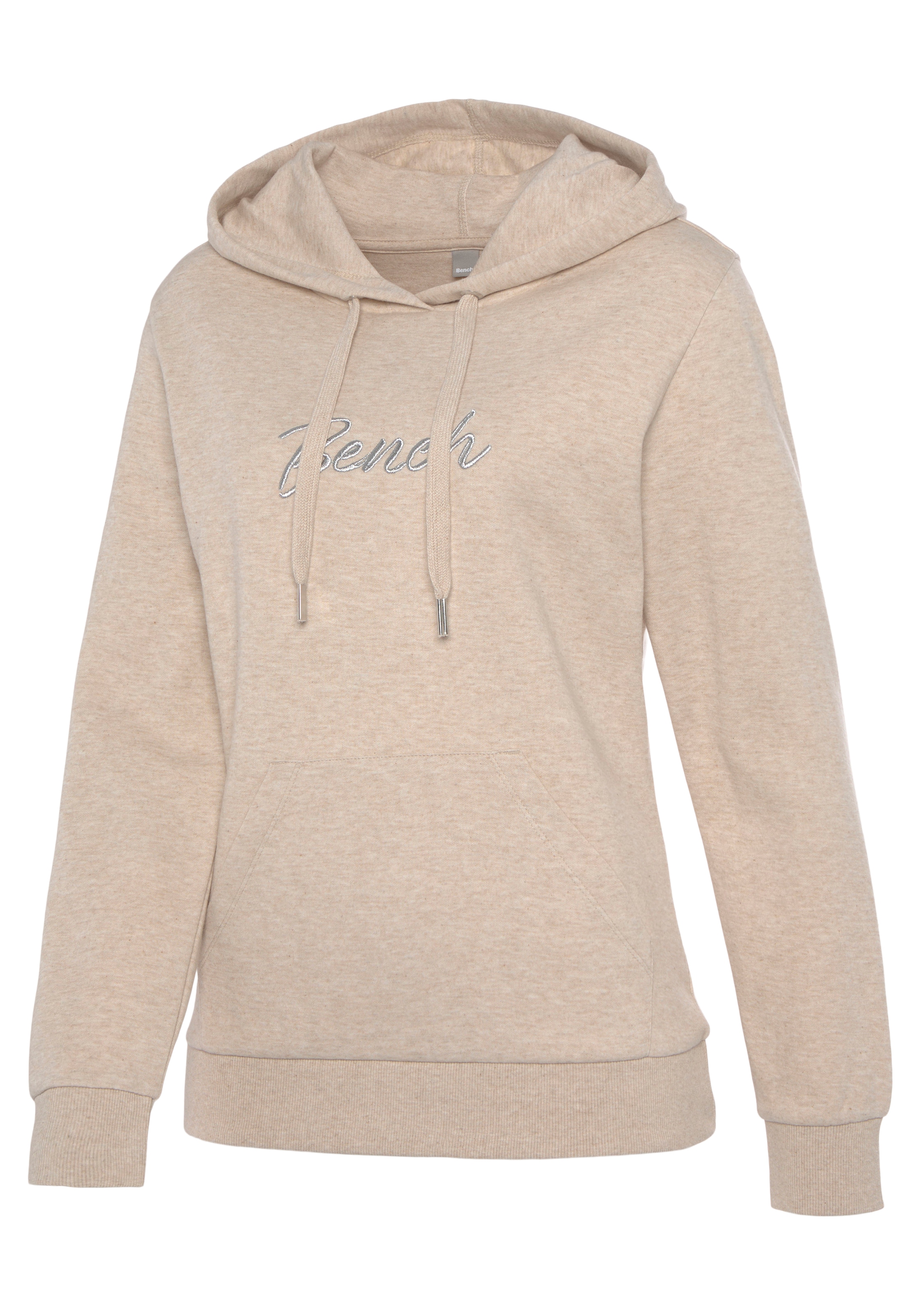 Bench. Loungewear Kapuzensweatshirt »-Lounge Hoodie-«, mit glänzender Logostickerei, Loungewear, Loungeanzug