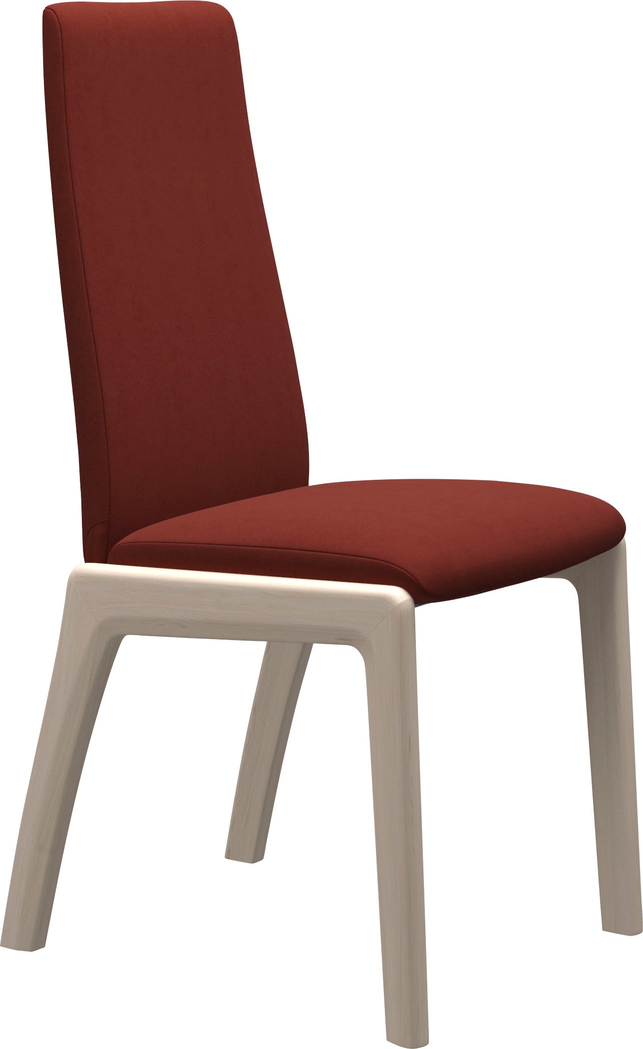 Stressless® Polsterstuhl »Laurel«, Microfaser DINAMICA, Low Back, Größe L, mit abgerundeten Beinen in Eiche gekalkt