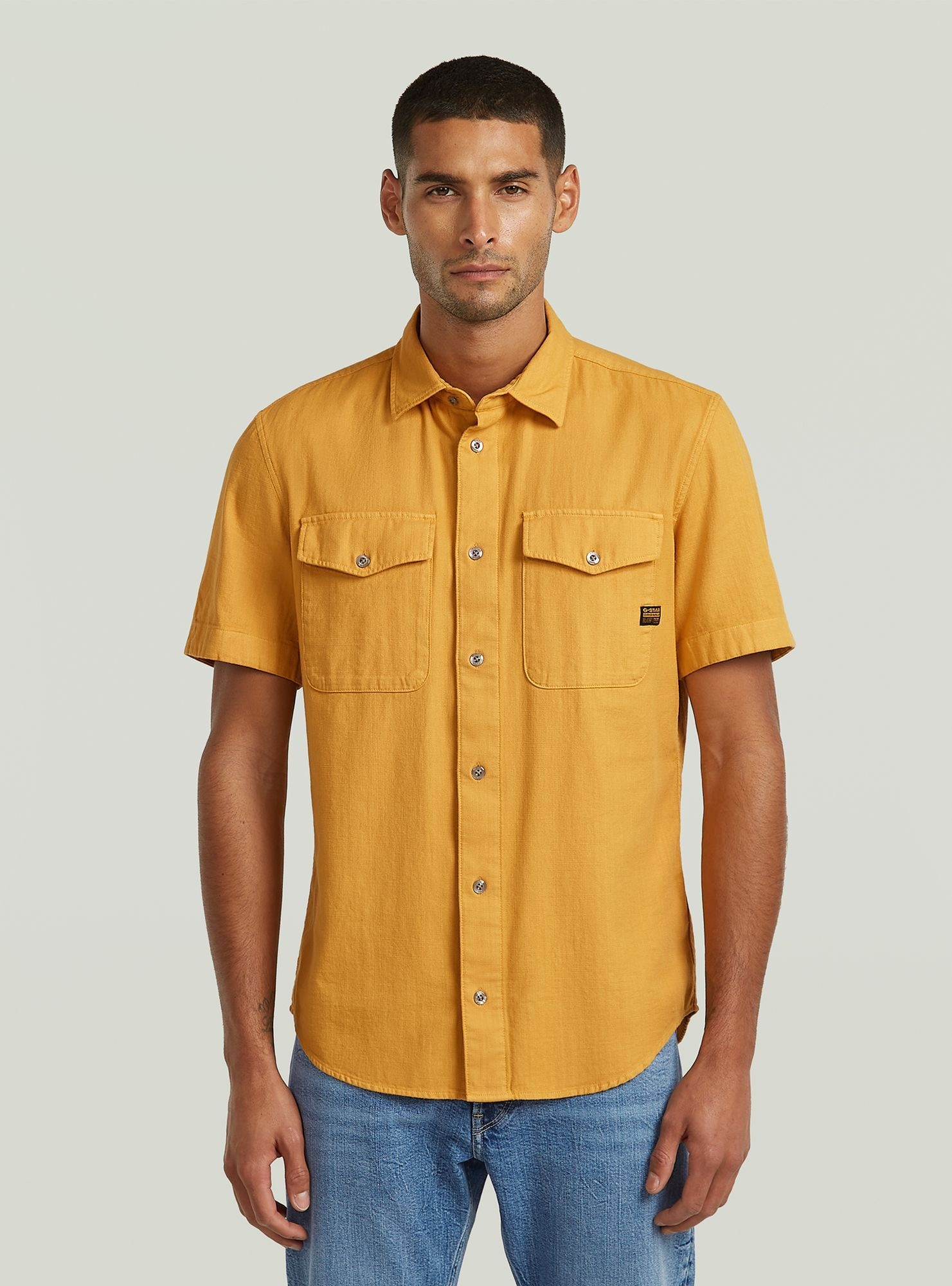 G-STAR Langarmshirt "Marine Slim Hemd" günstig online kaufen