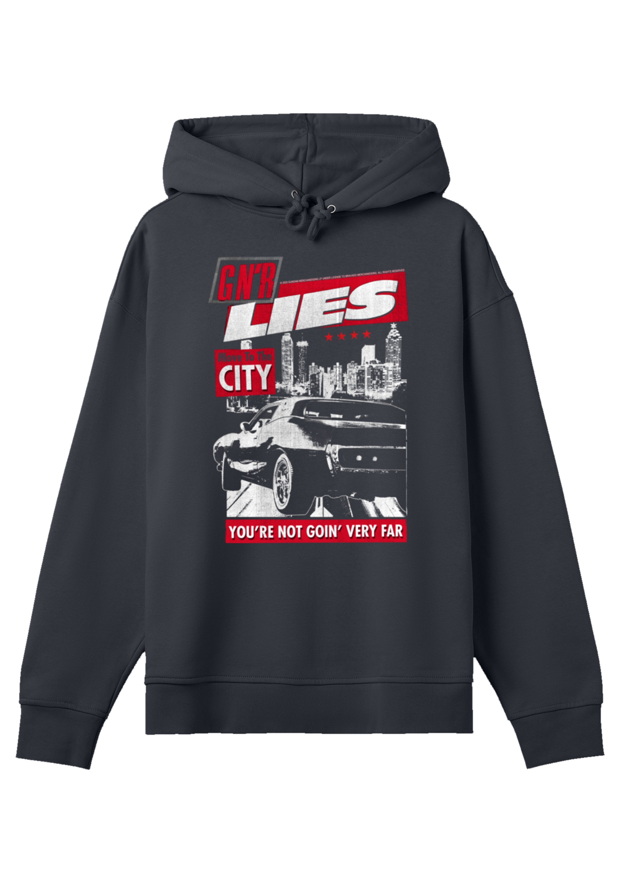 F4NT4STIC Kapuzenpullover »Guns N' Roses Lies City Rock Music« Premium Qualität