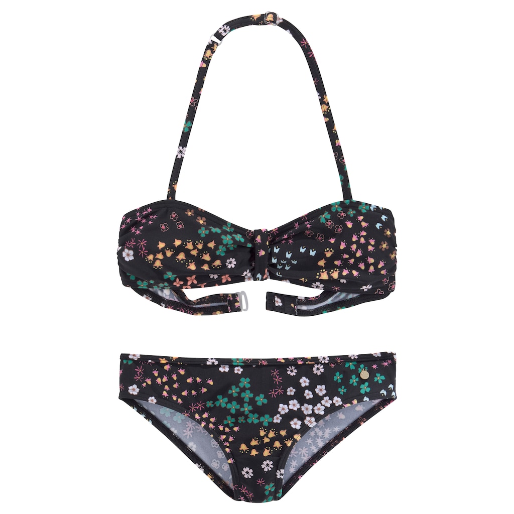 s.Oliver Bandeau-Bikini »Milly Kids«, mit Blumendruck