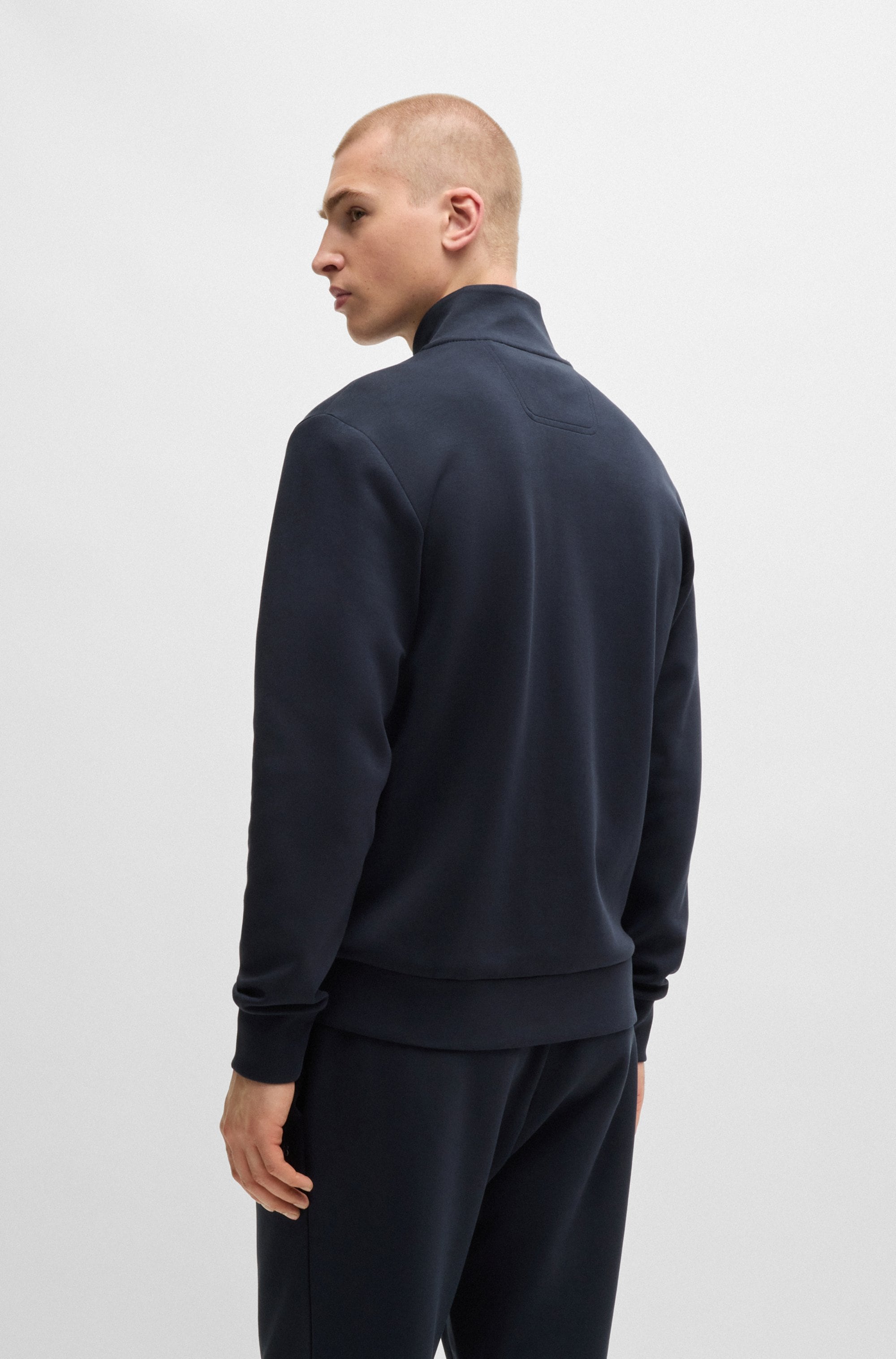 BOSS GREEN Sweatjacke »Skaz«, mit Druck
